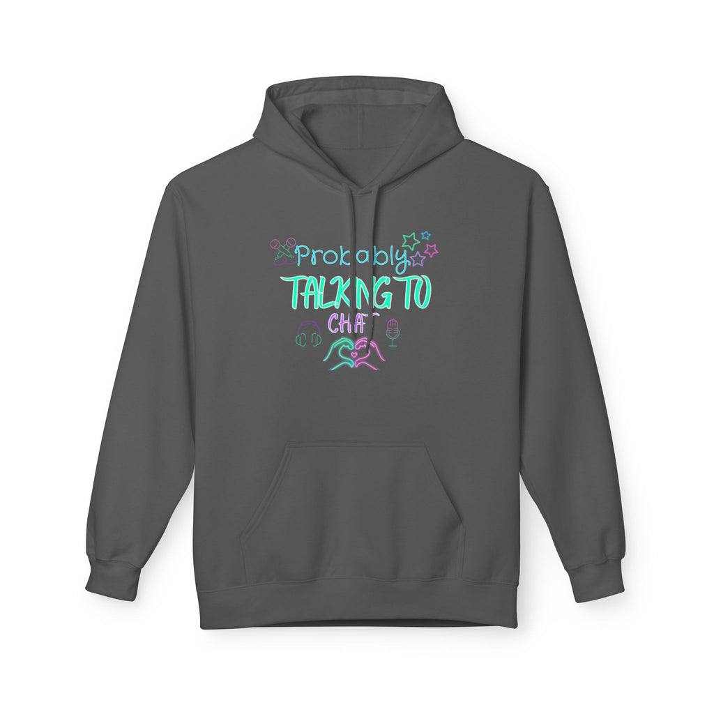 “Talking to Chat” Softstyle Fleece Hoodie