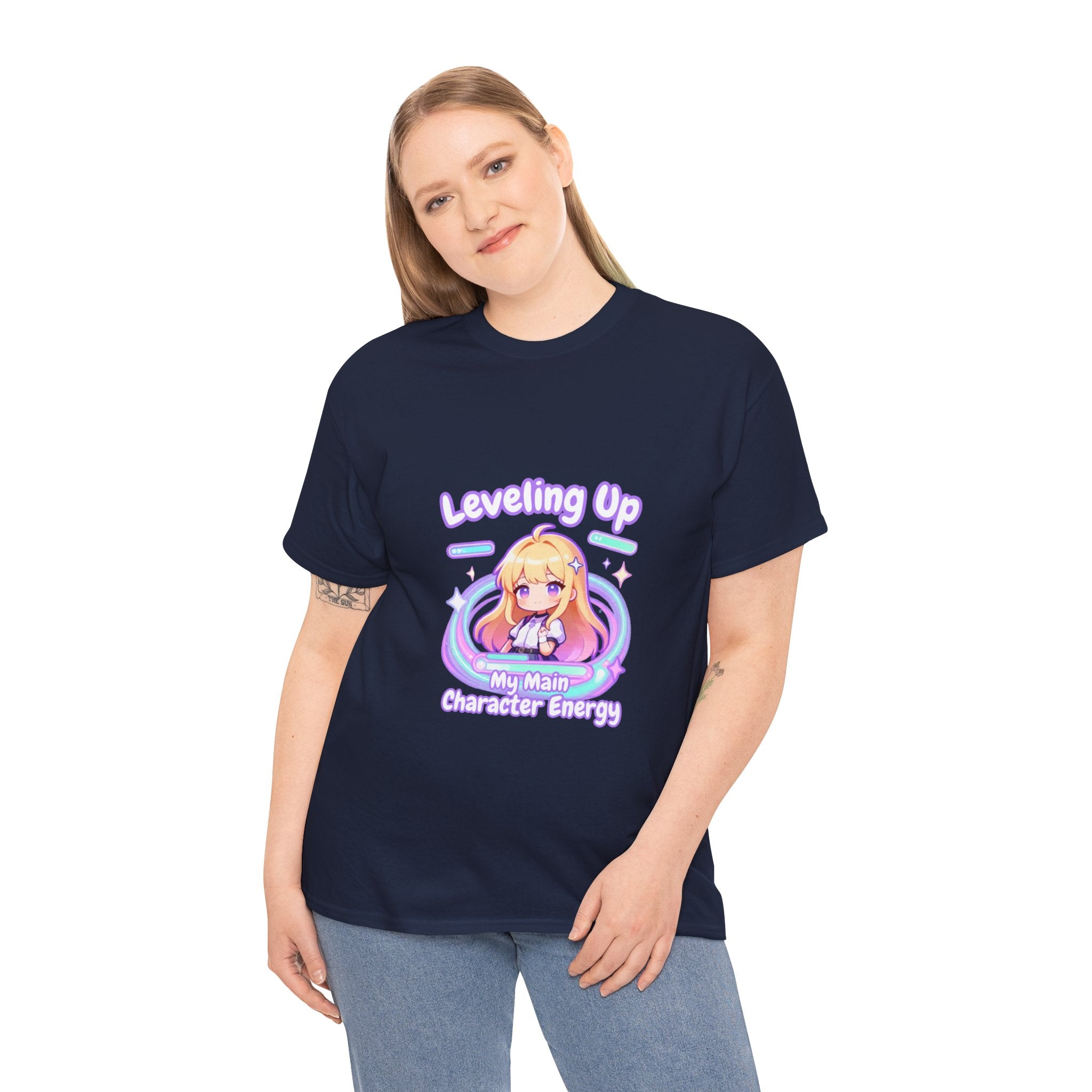 "Leveling Up" Cozy Tee