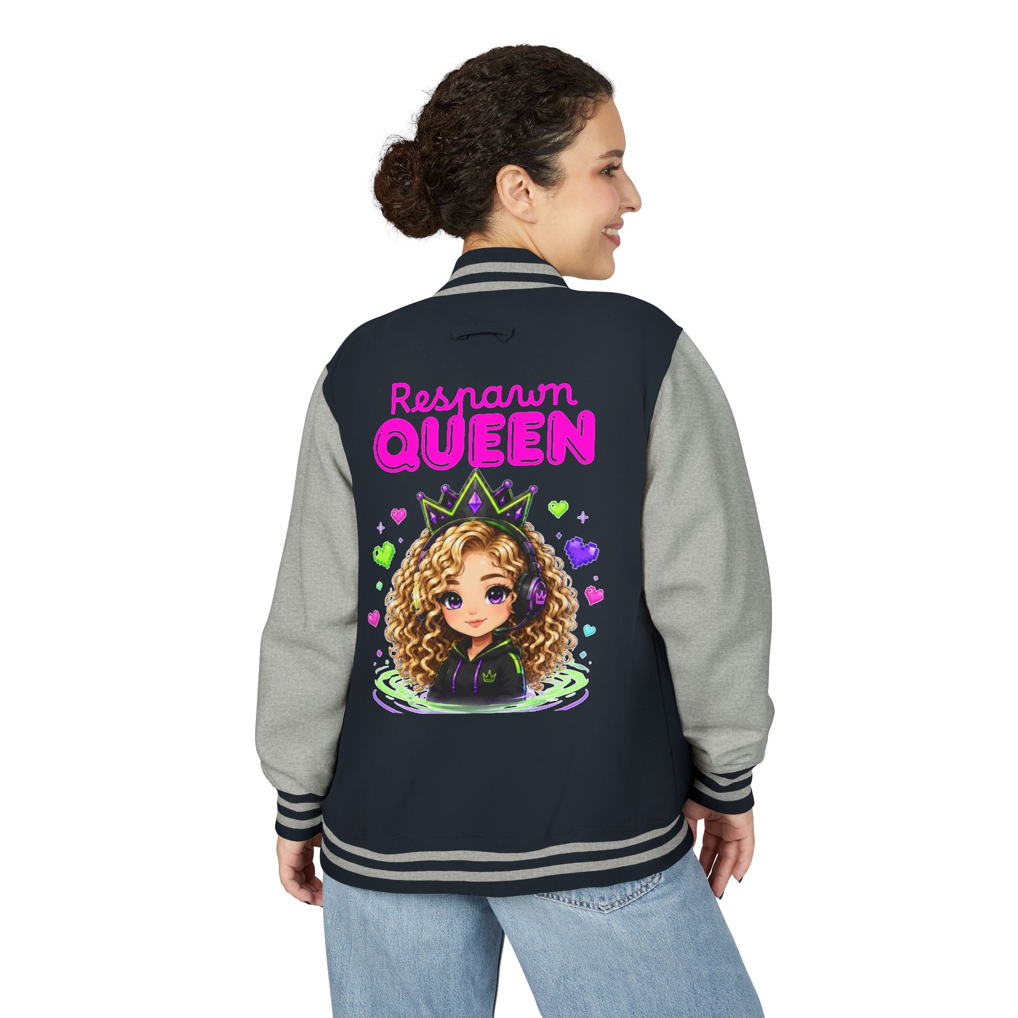 Chibi Queen Faye Letterman Jacket