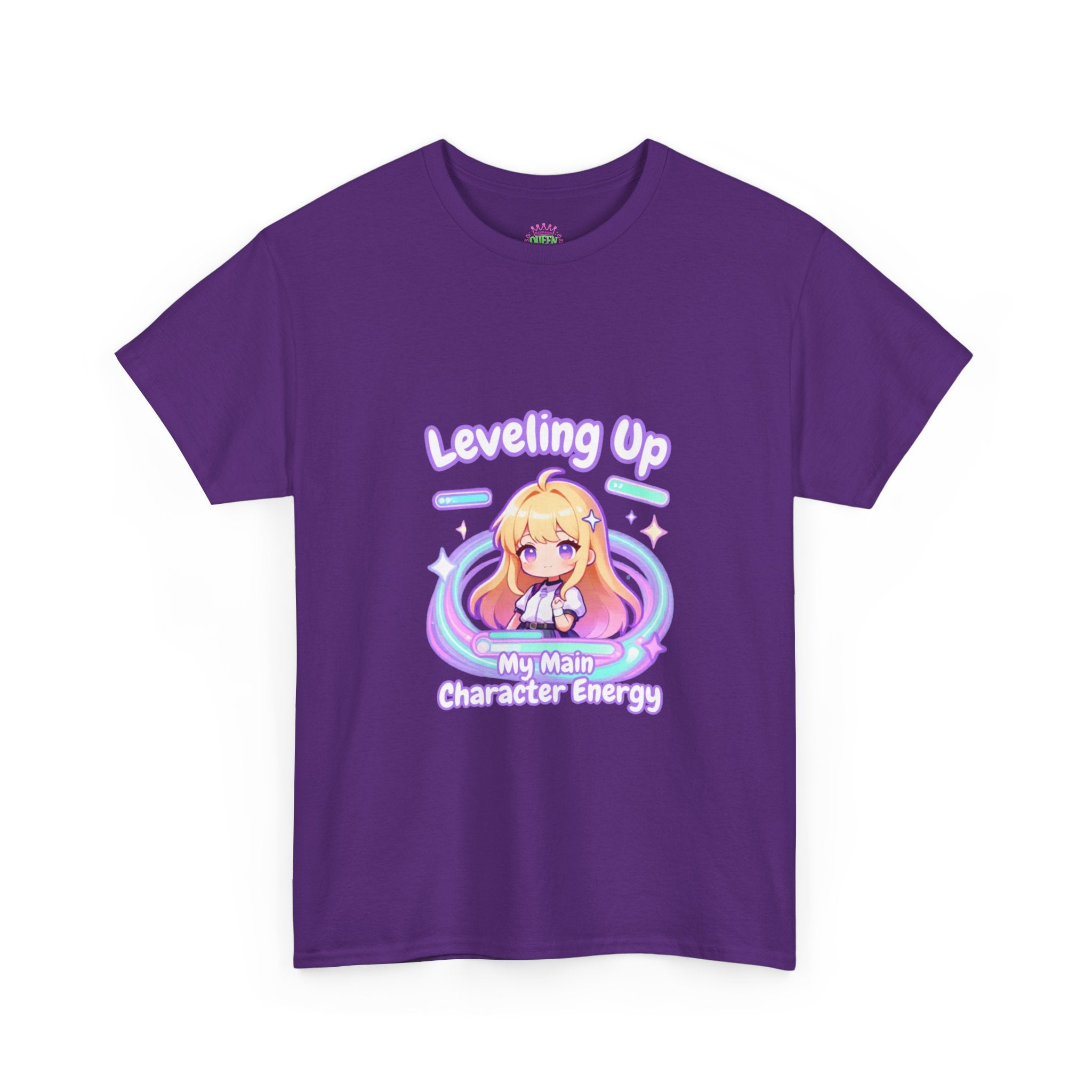 "Leveling Up" Unisex Heavy Cotton Tee