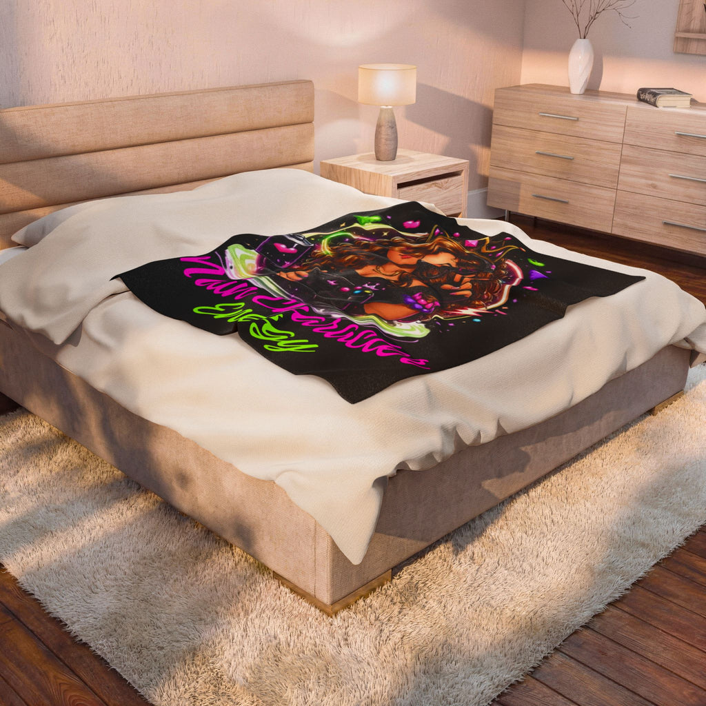 Gamer Nova “MCE” Plush Blanket