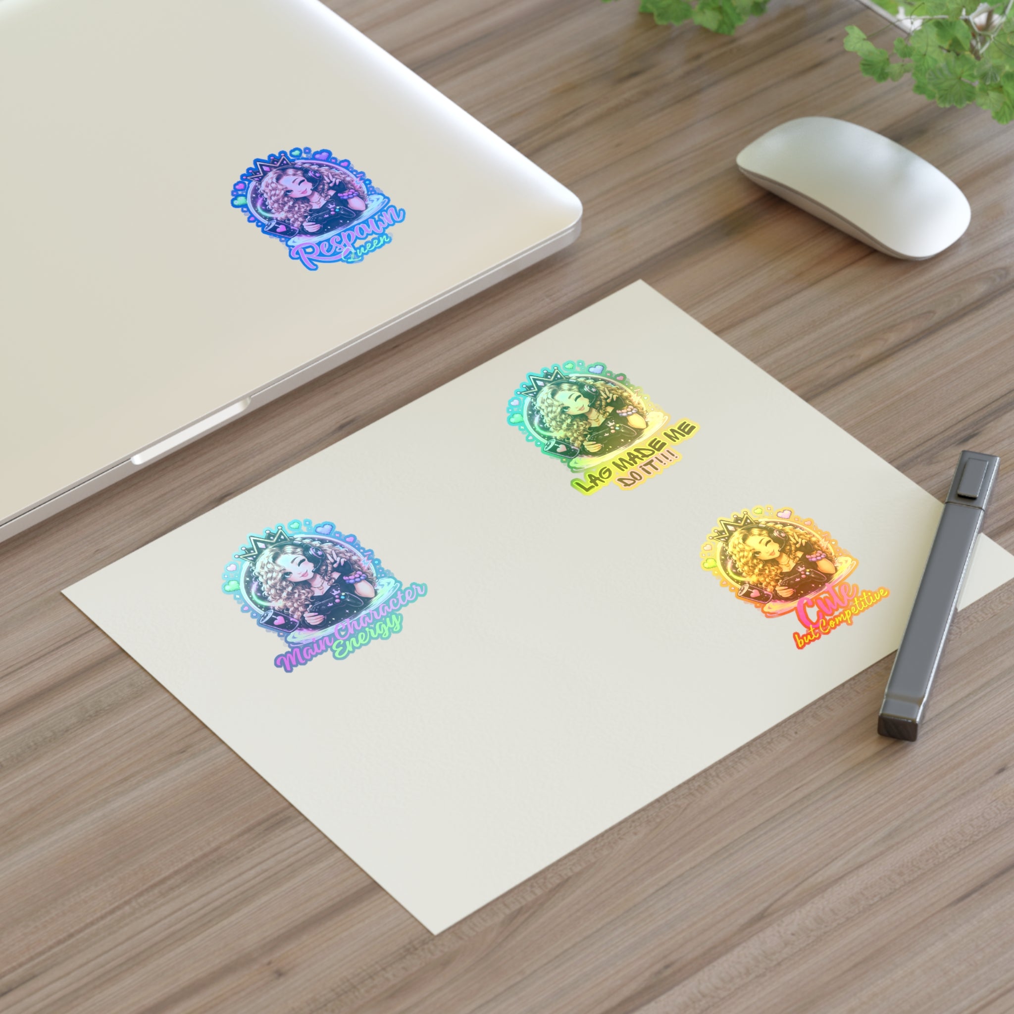 Gamer Aria Sticker Sheets