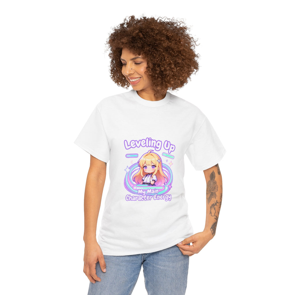 "Leveling Up" Cozy Tee