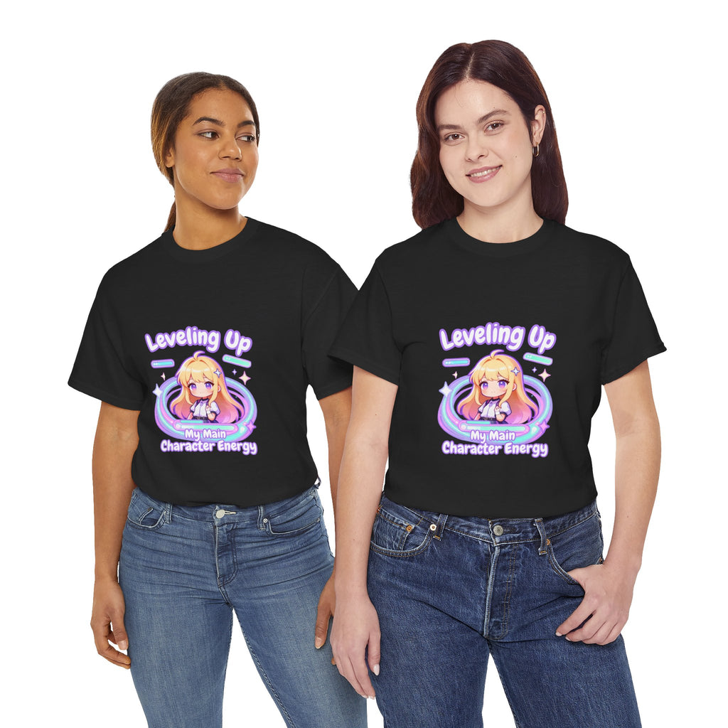 "Leveling Up" Cozy Tee