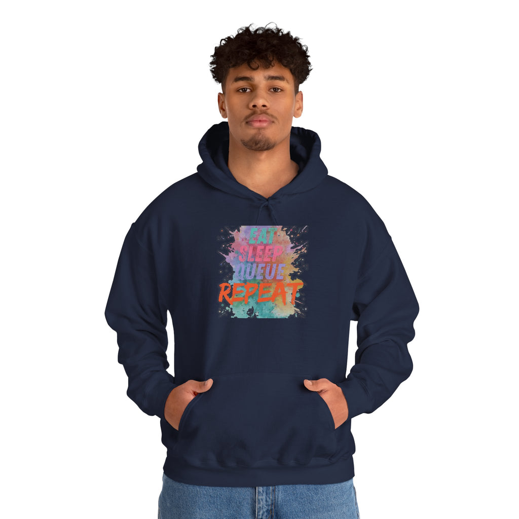 “Eat Sleep...” Cozy Hoodie