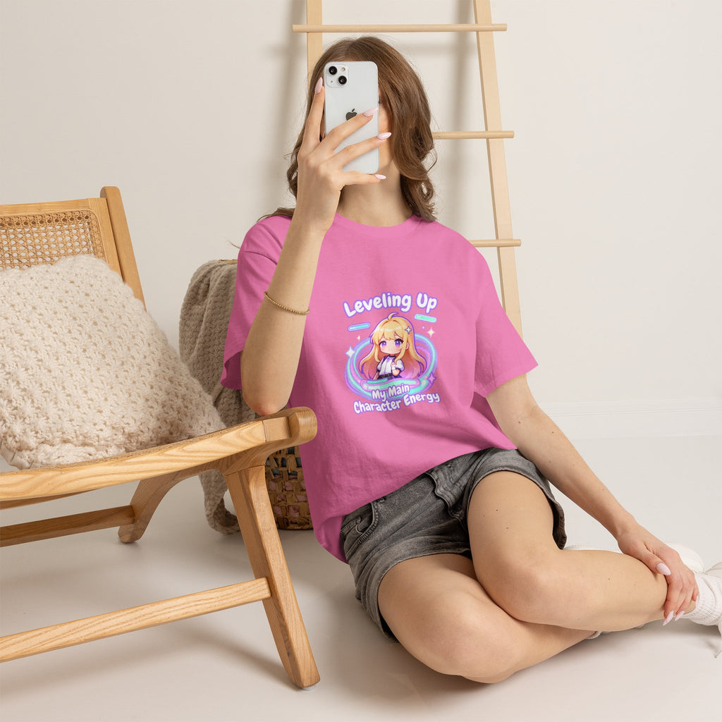 "Leveling Up" Cozy Tee