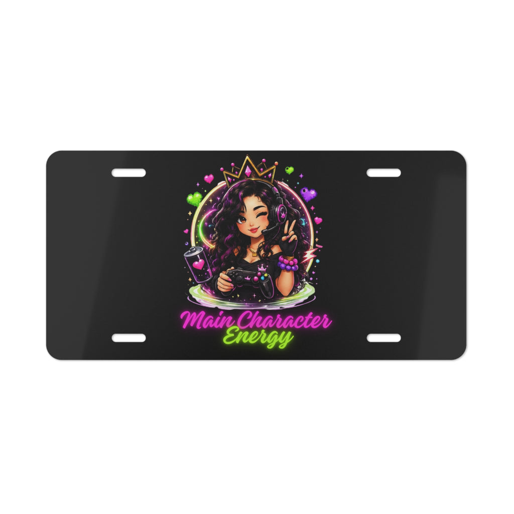 Gamer Ember "MCE" Vanity Plate