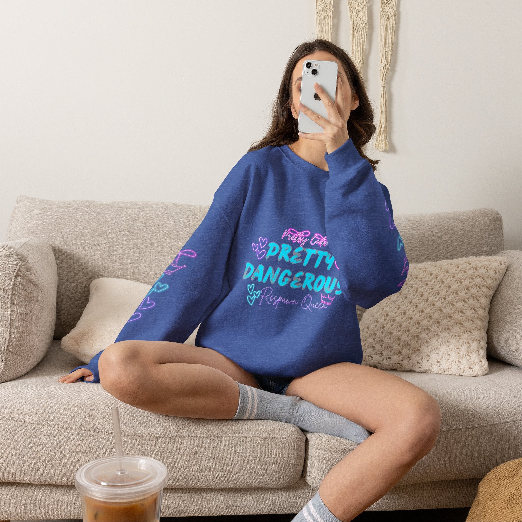 “Pretty Cute” Cozy Sweatshirt