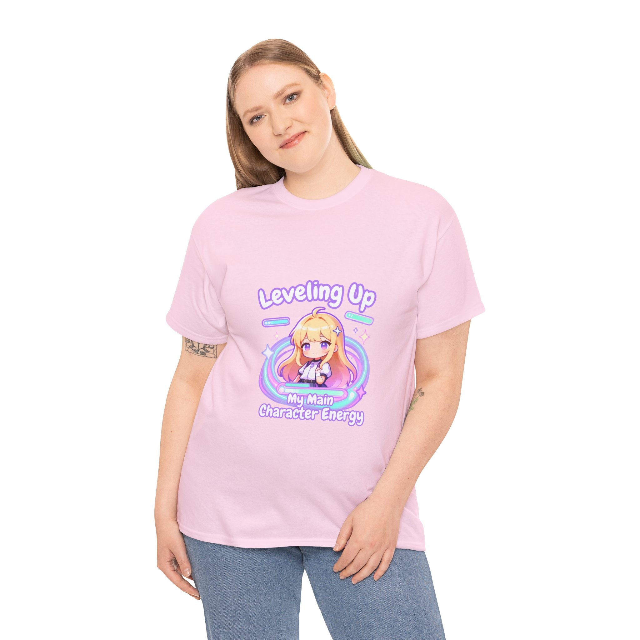 "Leveling Up" Cozy Tee