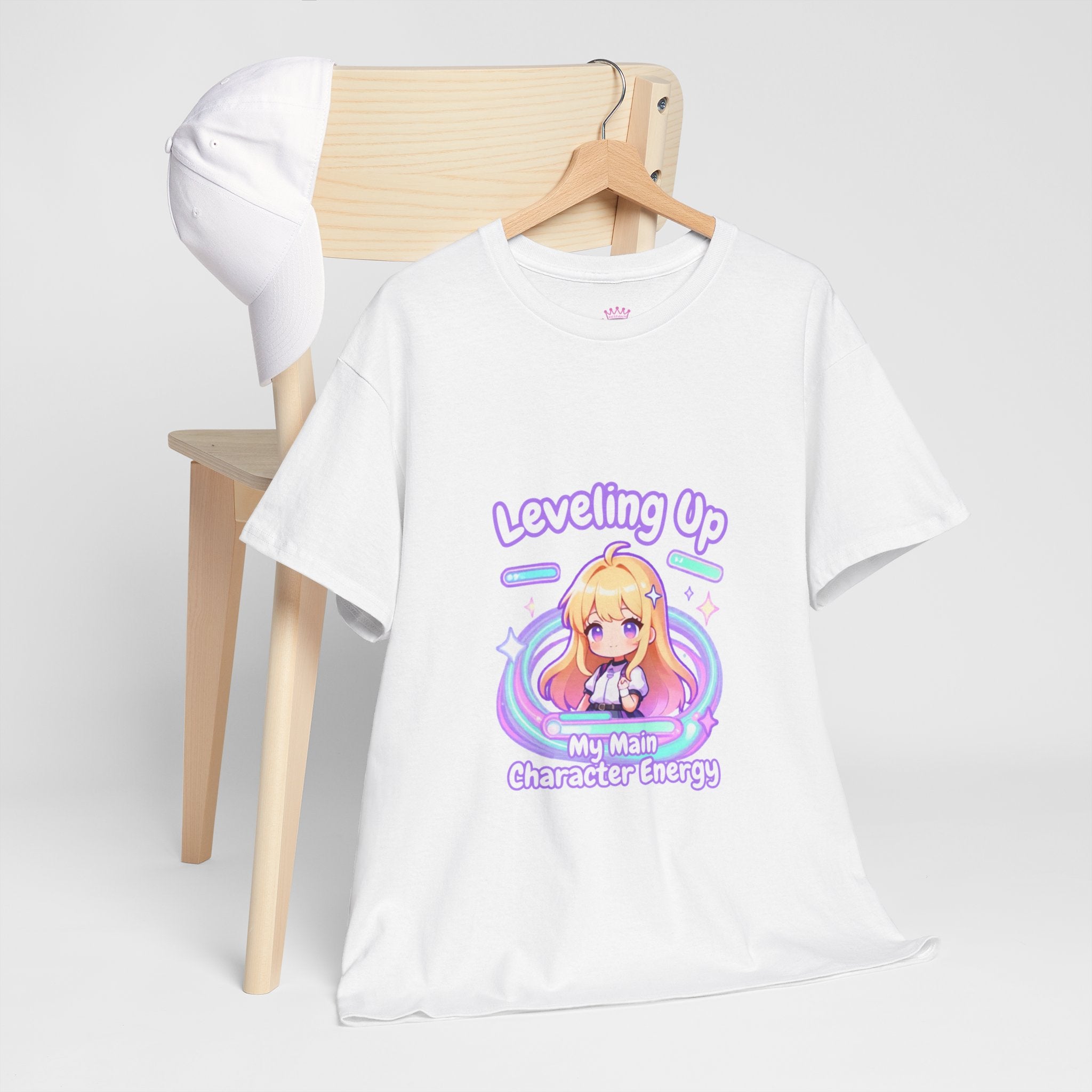 "Leveling Up" Cozy Tee