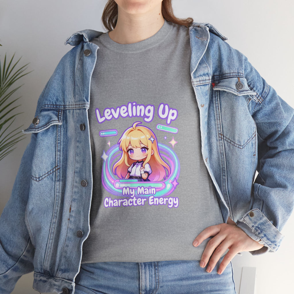 "Leveling Up" Cozy Tee
