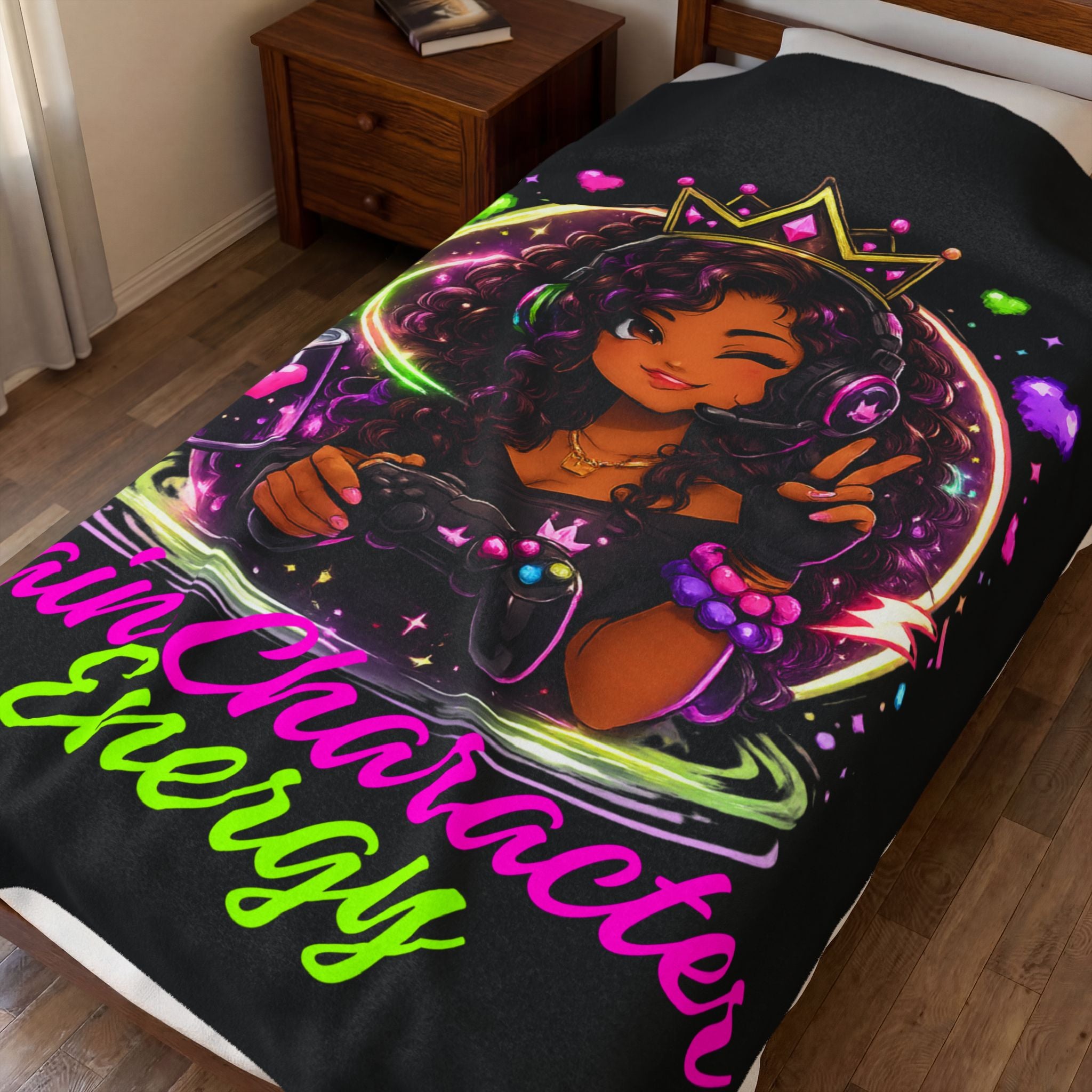 Gamer Skye “MCE” Plush Blanket
