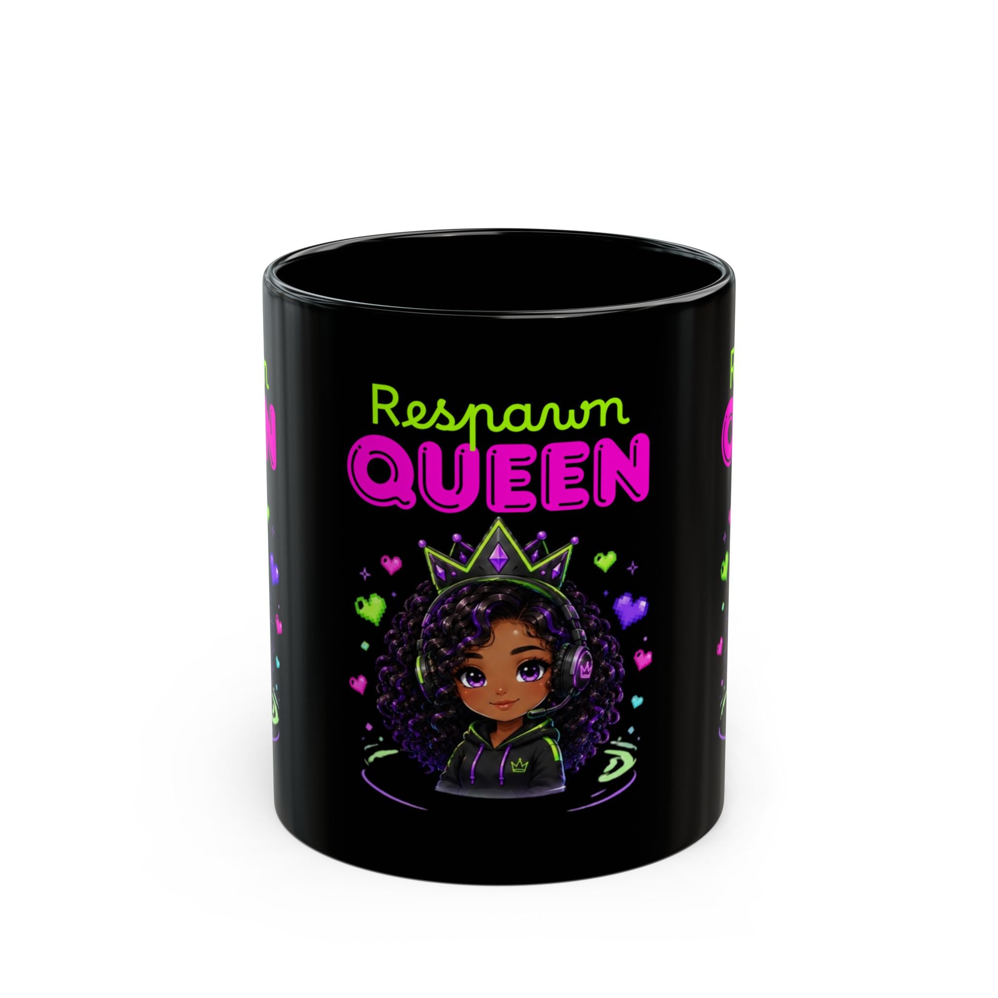 Chibi Queen Raven Black Mug