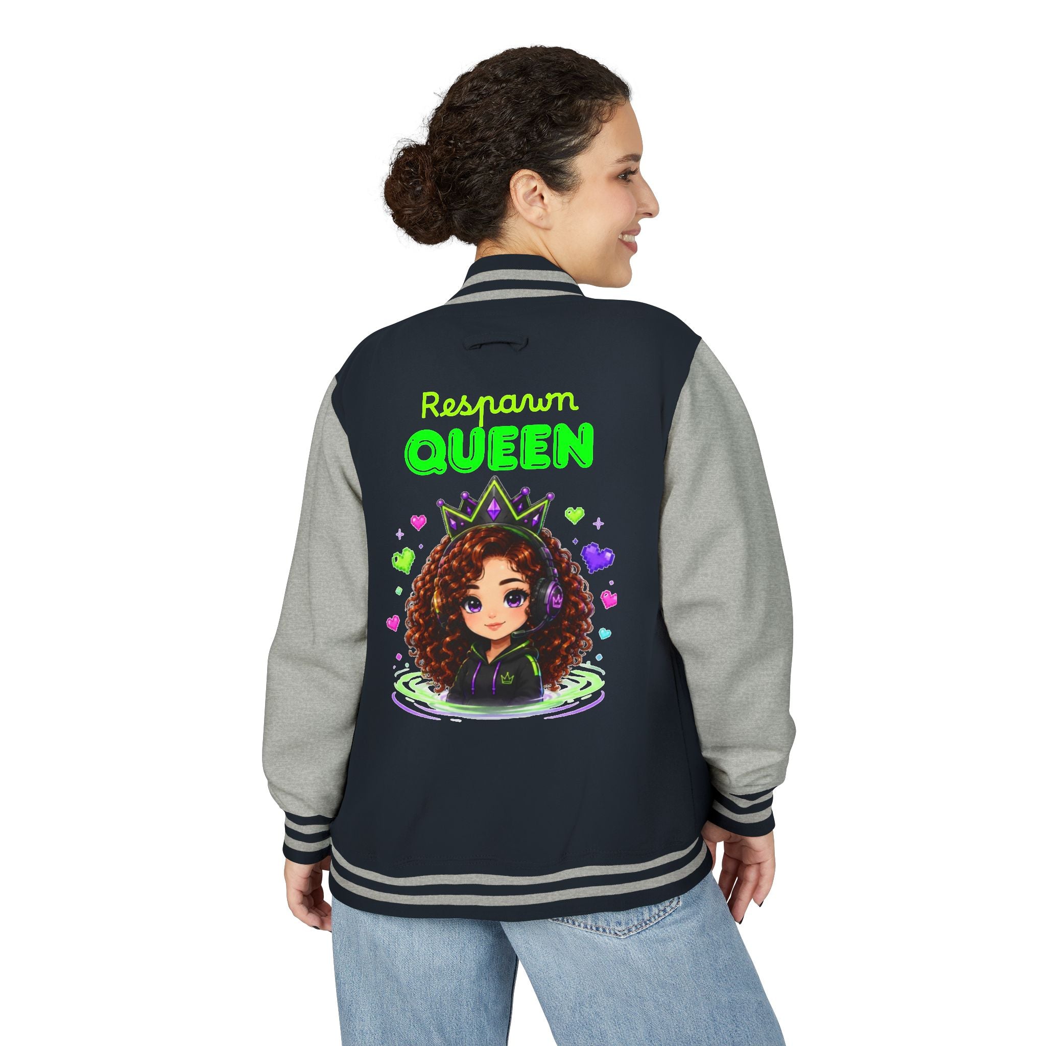 Chibi Queen Junie Letterman Jacket
