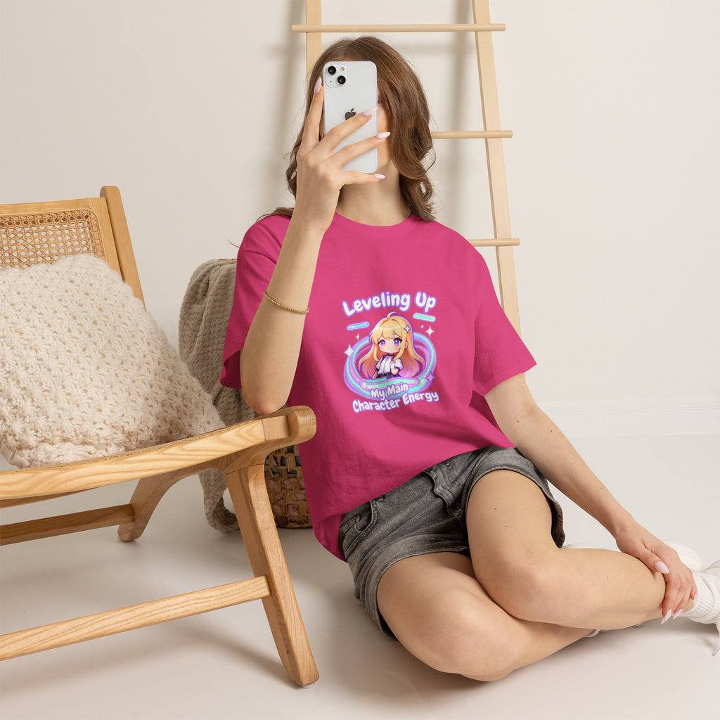 "Leveling Up" Cozy Tee