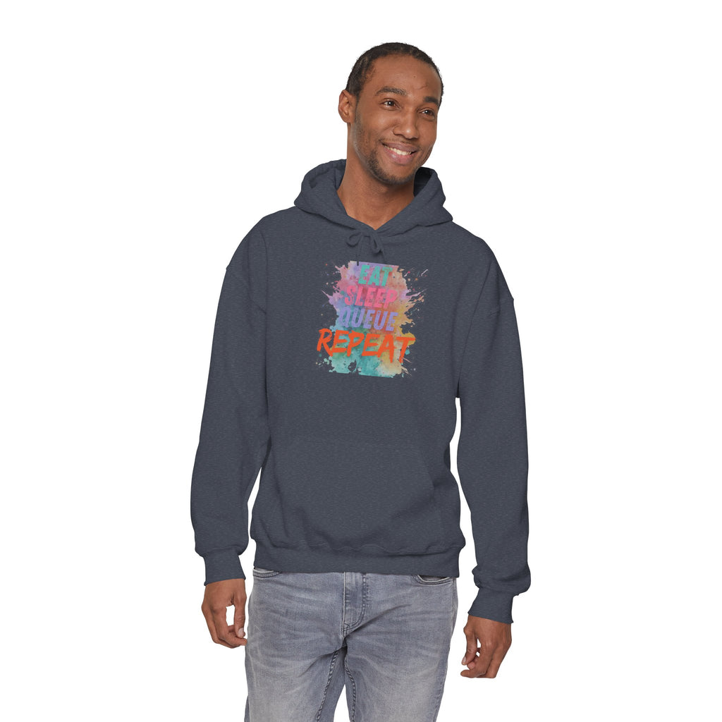 “Eat Sleep...” Cozy Hoodie