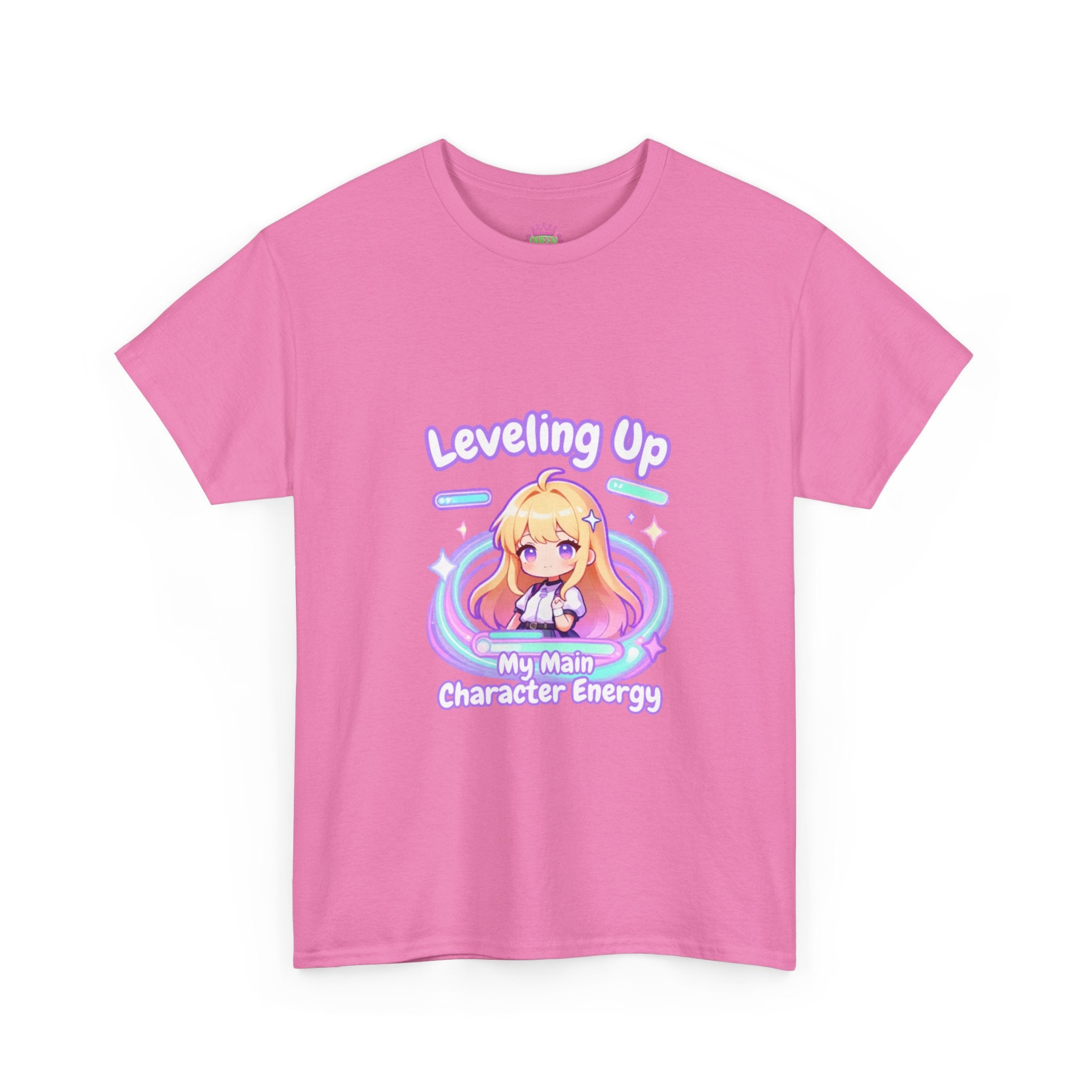 "Leveling Up" Unisex Heavy Cotton Tee