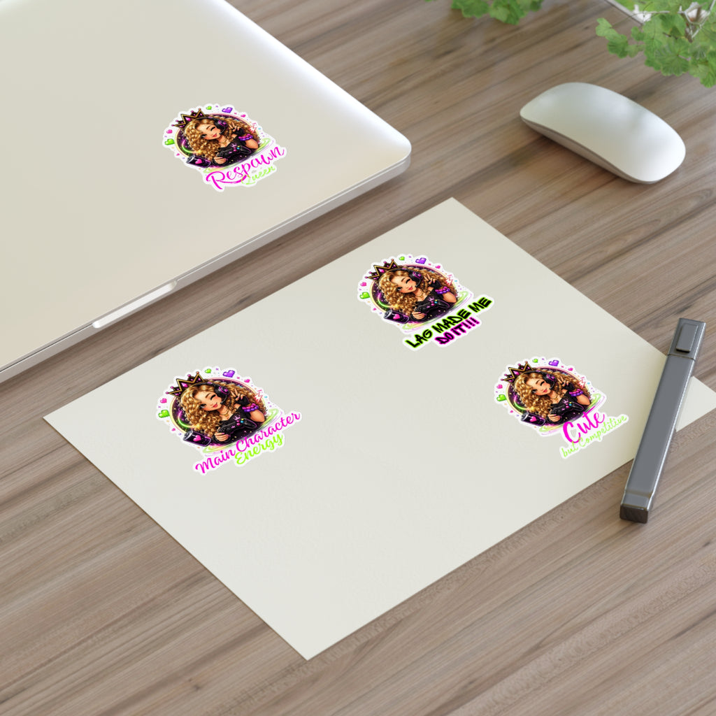 Gamer Aria Sticker Sheets