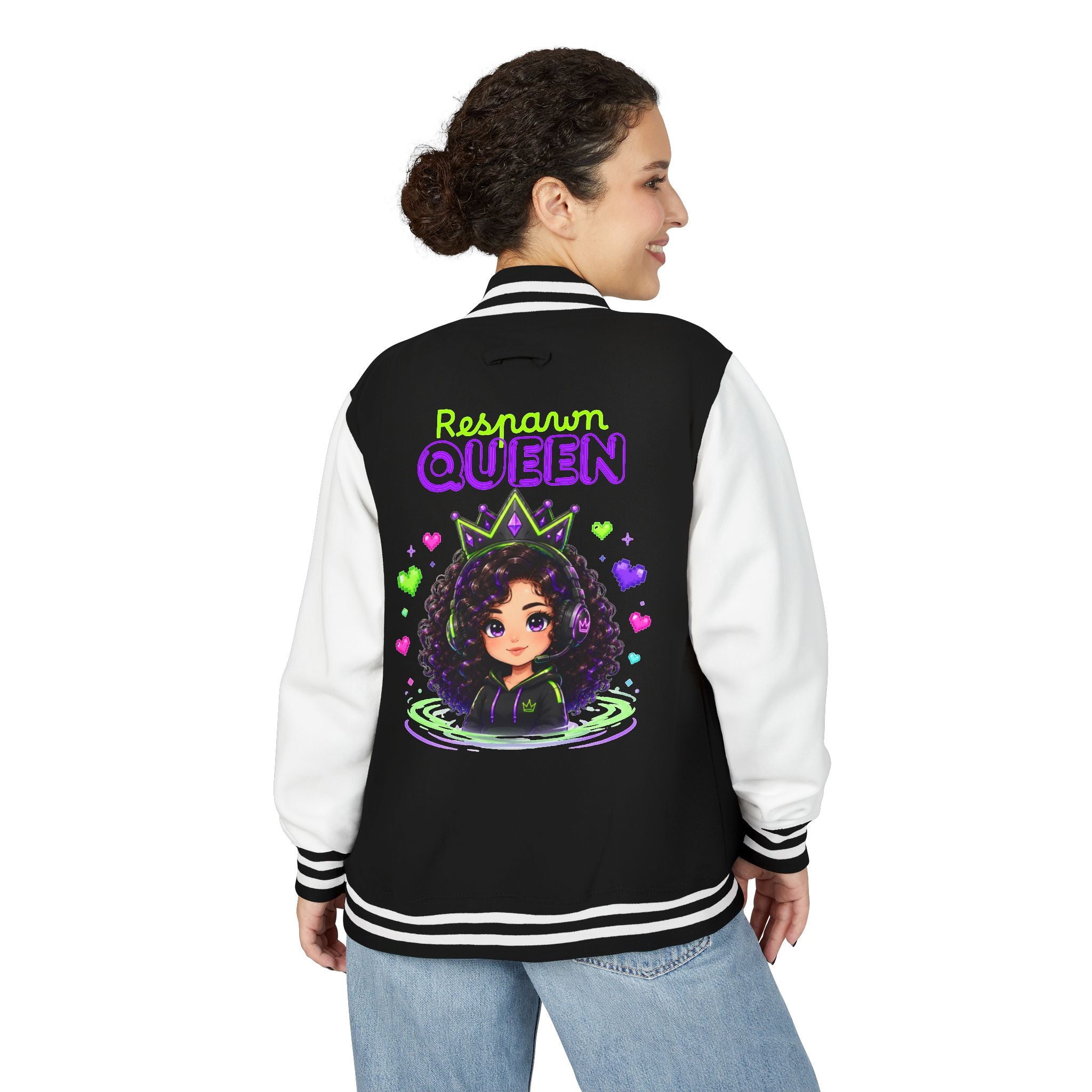 Chibi Queen Sprite Letterman Jacket