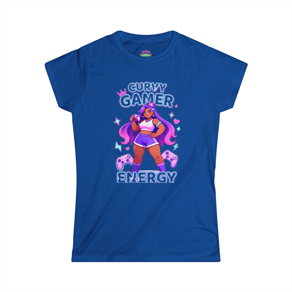 “Curvy Gamer Energy” Cozy Tee
