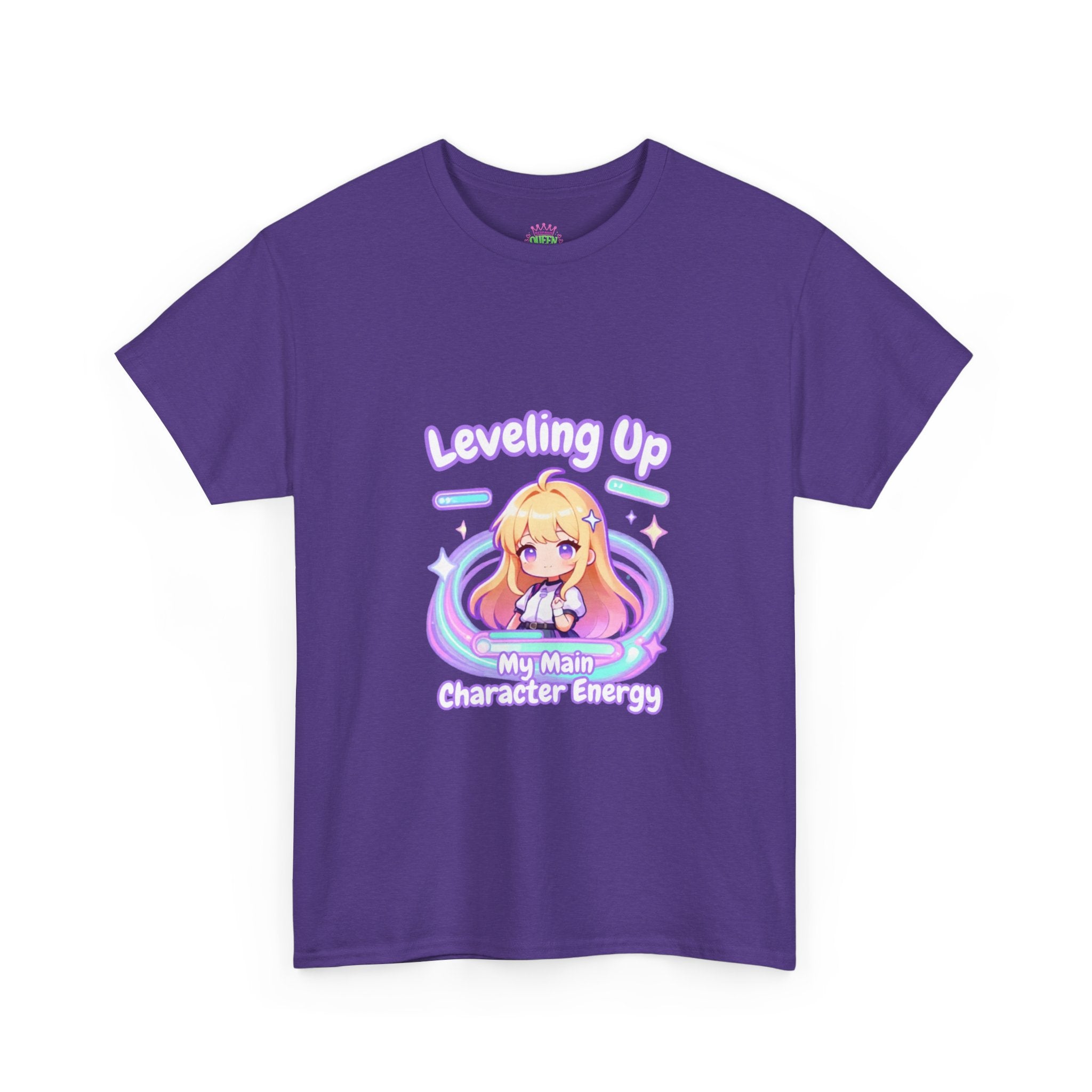"Leveling Up" Unisex Heavy Cotton Tee
