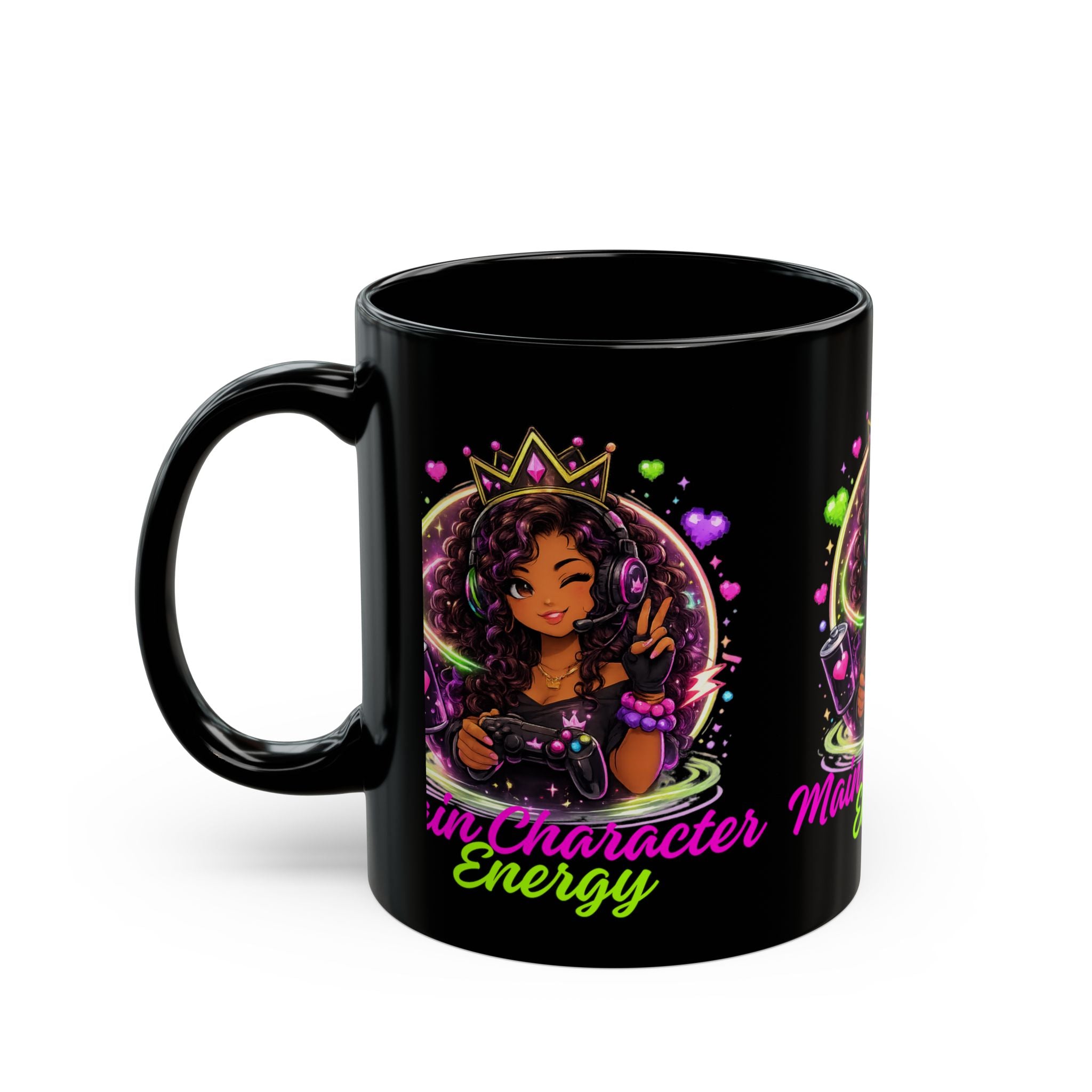 Gamer Skye “MCE” Black Mug
