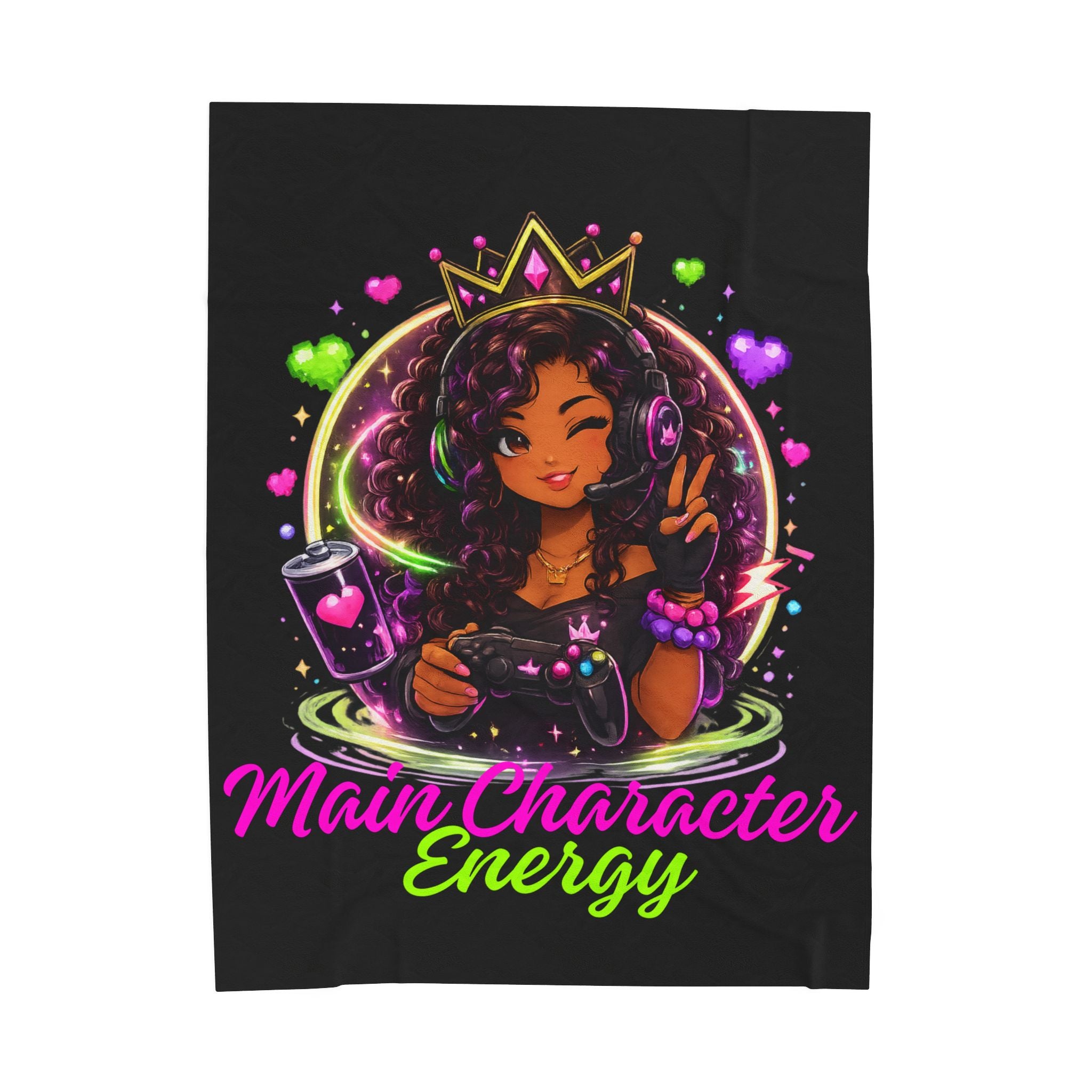 Gamer Skye “MCE” Plush Blanket