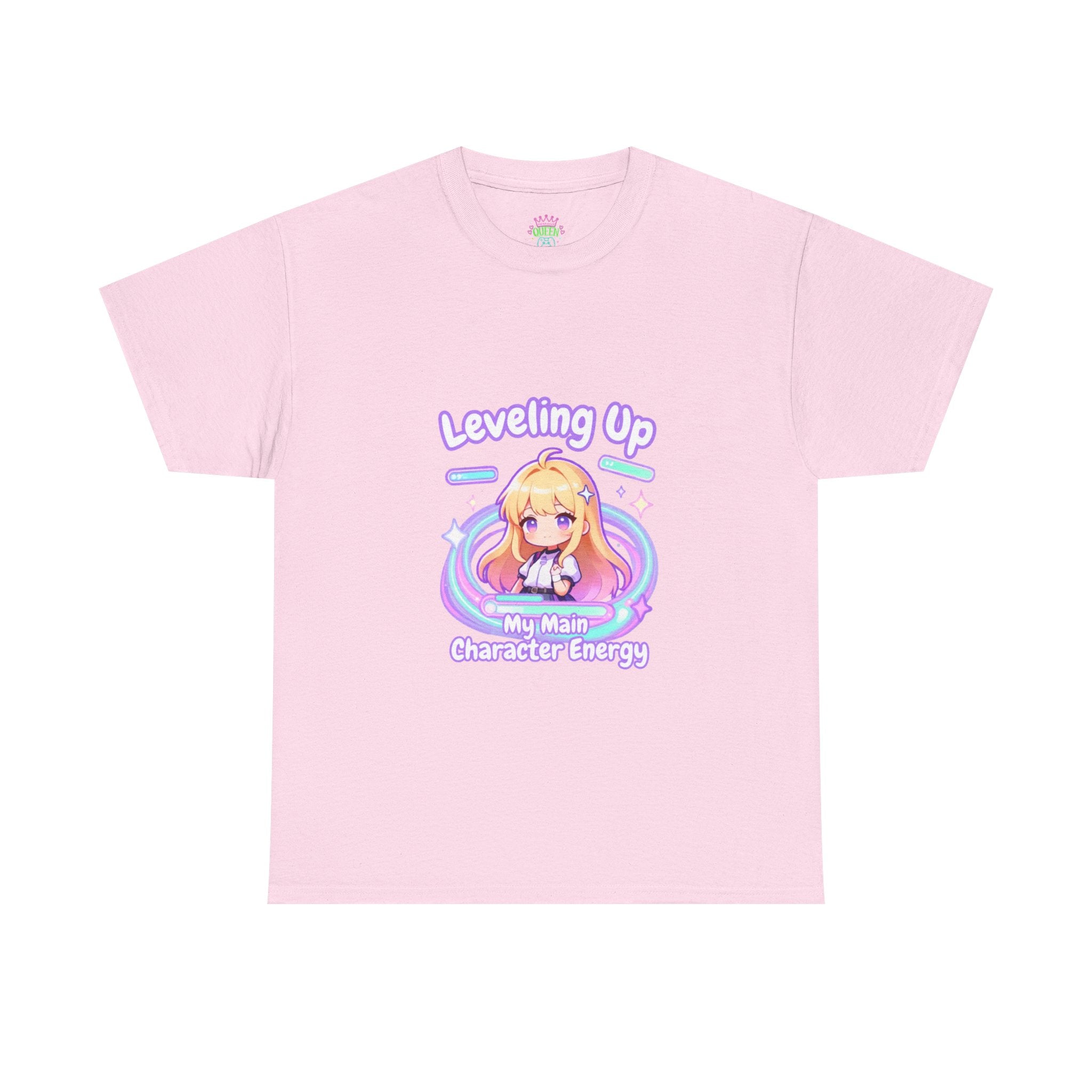 "Leveling Up" Unisex Heavy Cotton Tee