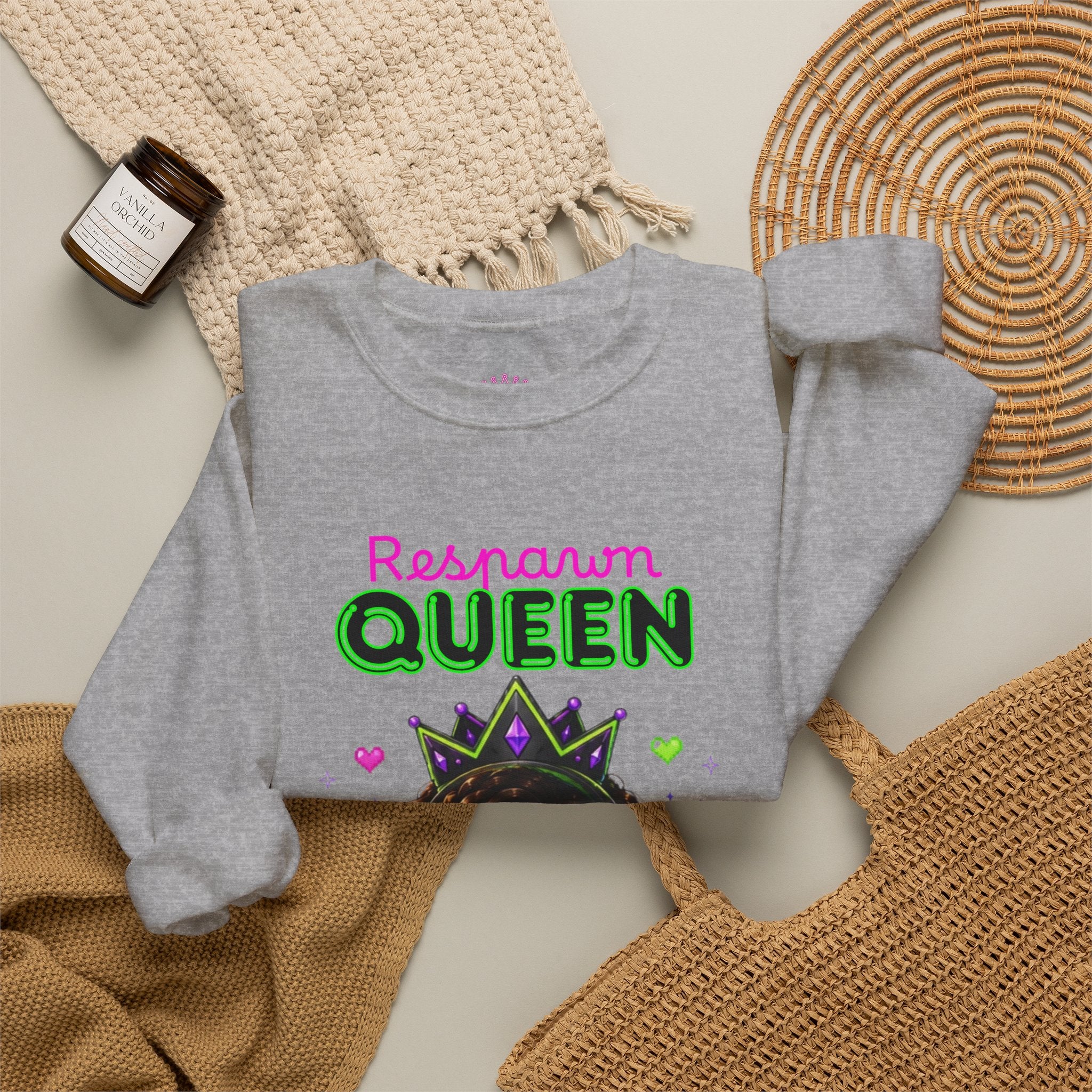 Chibi Phoenix Cozy Sweatshirt