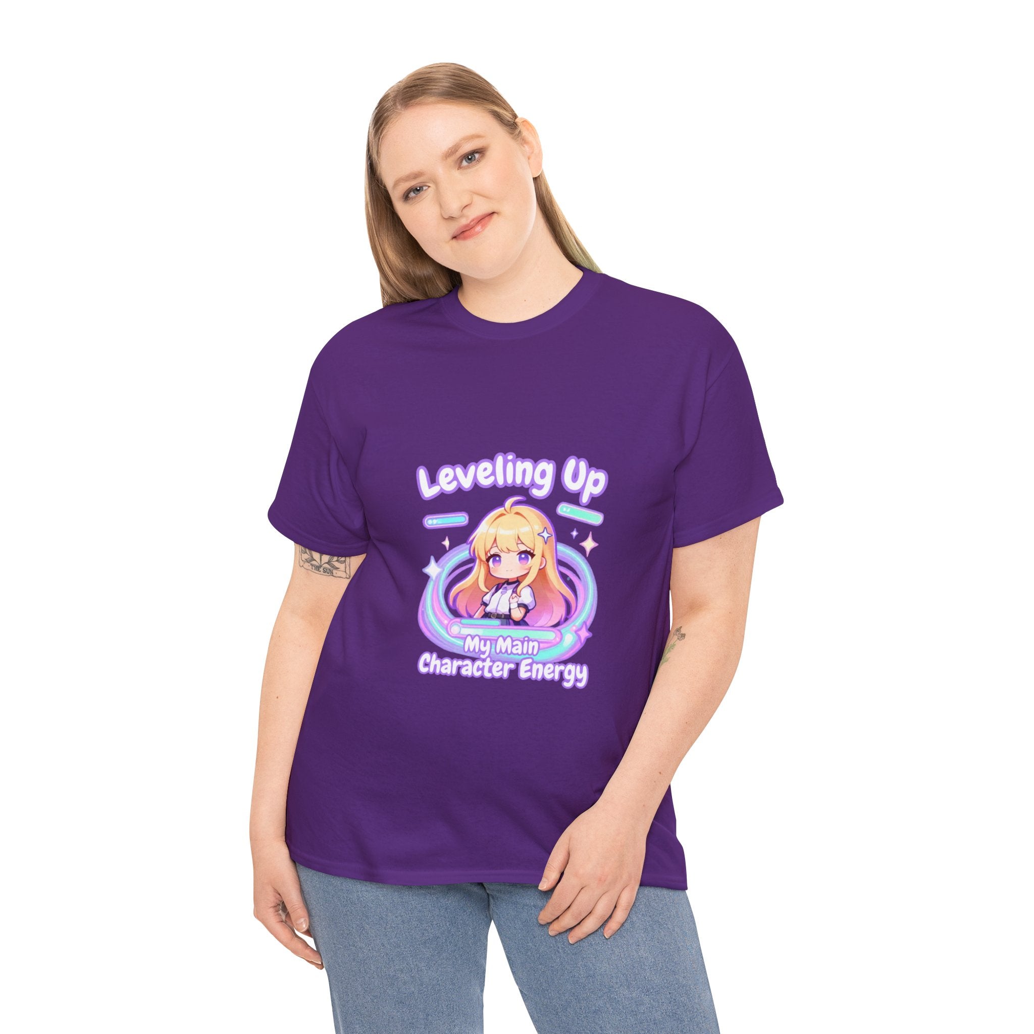 "Leveling Up" Cozy Tee