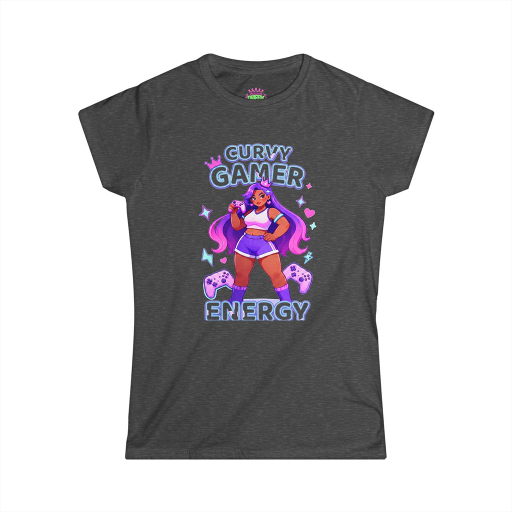 “Curvy Gamer Energy” Cozy Tee