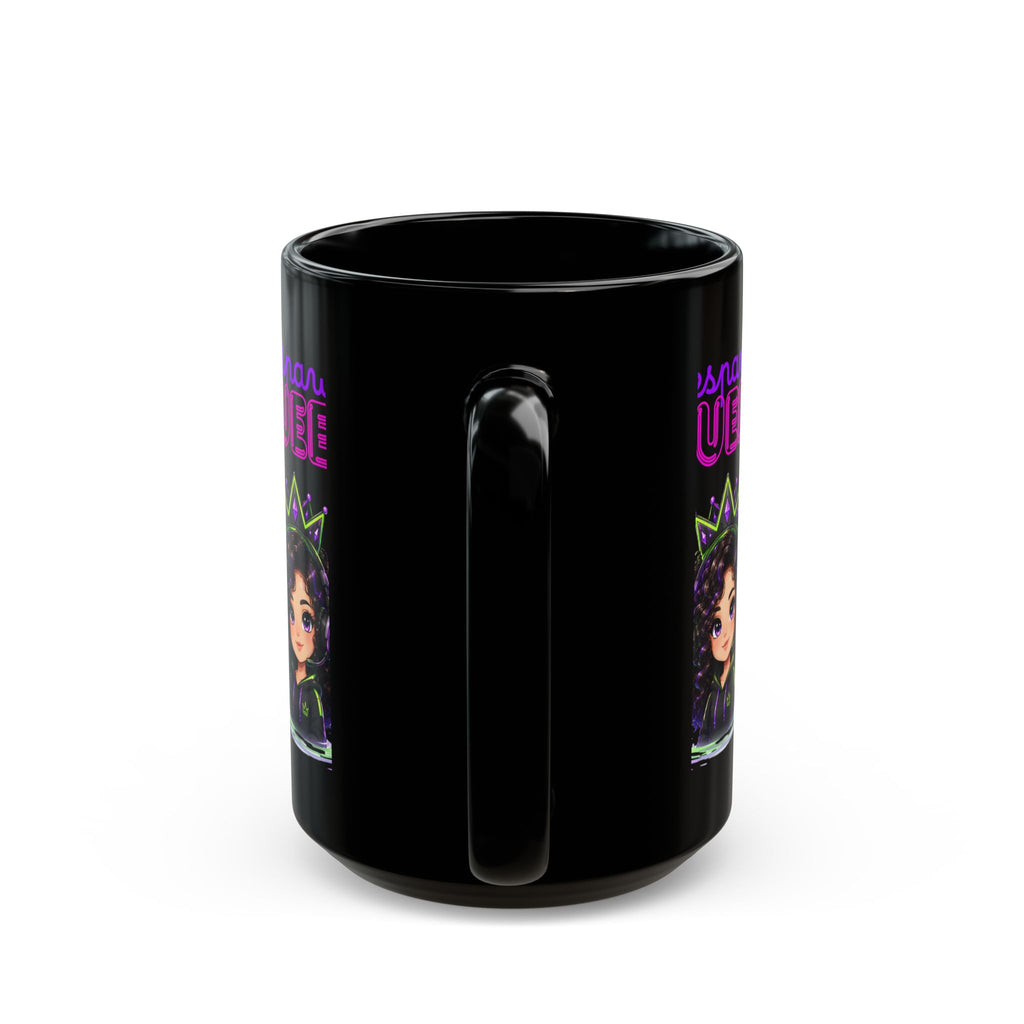 Chibi Queen Sprite Black Mug