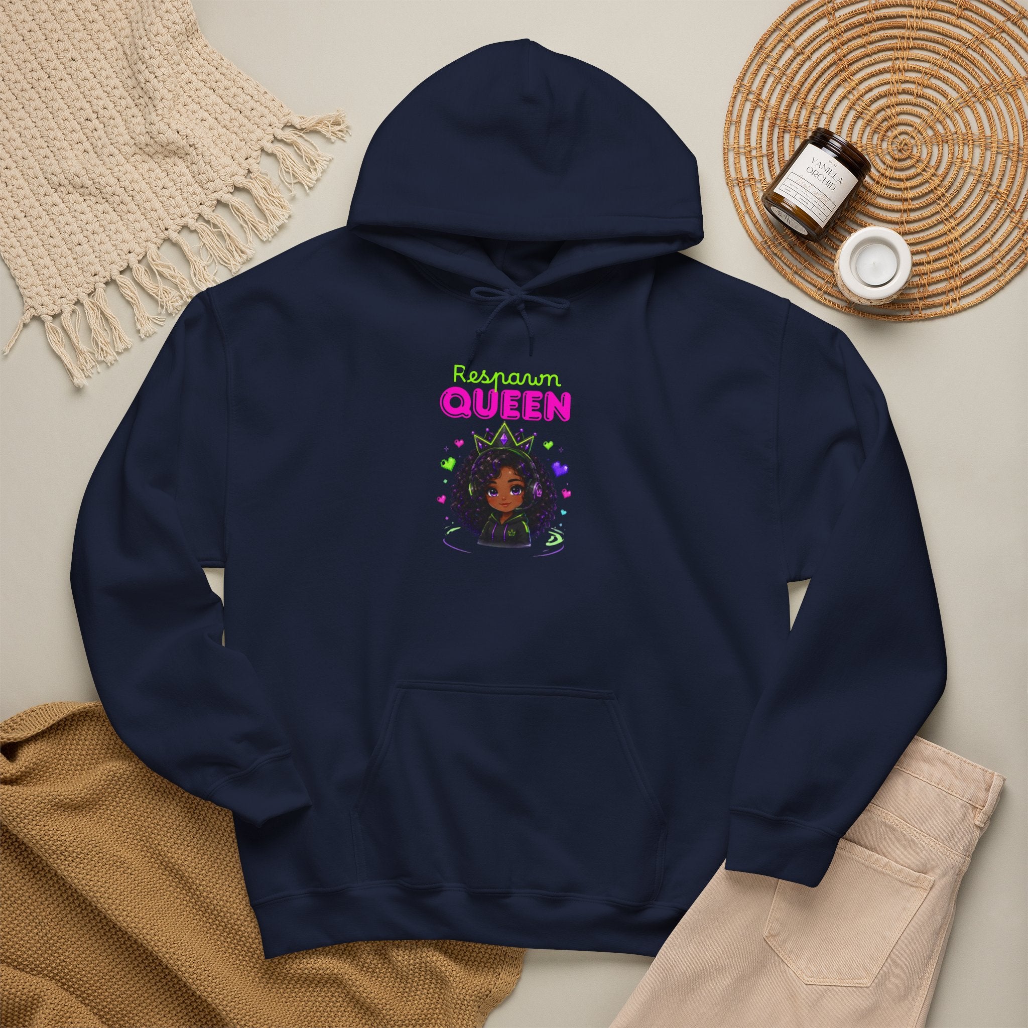 Chibi Queen Raven Hoodie