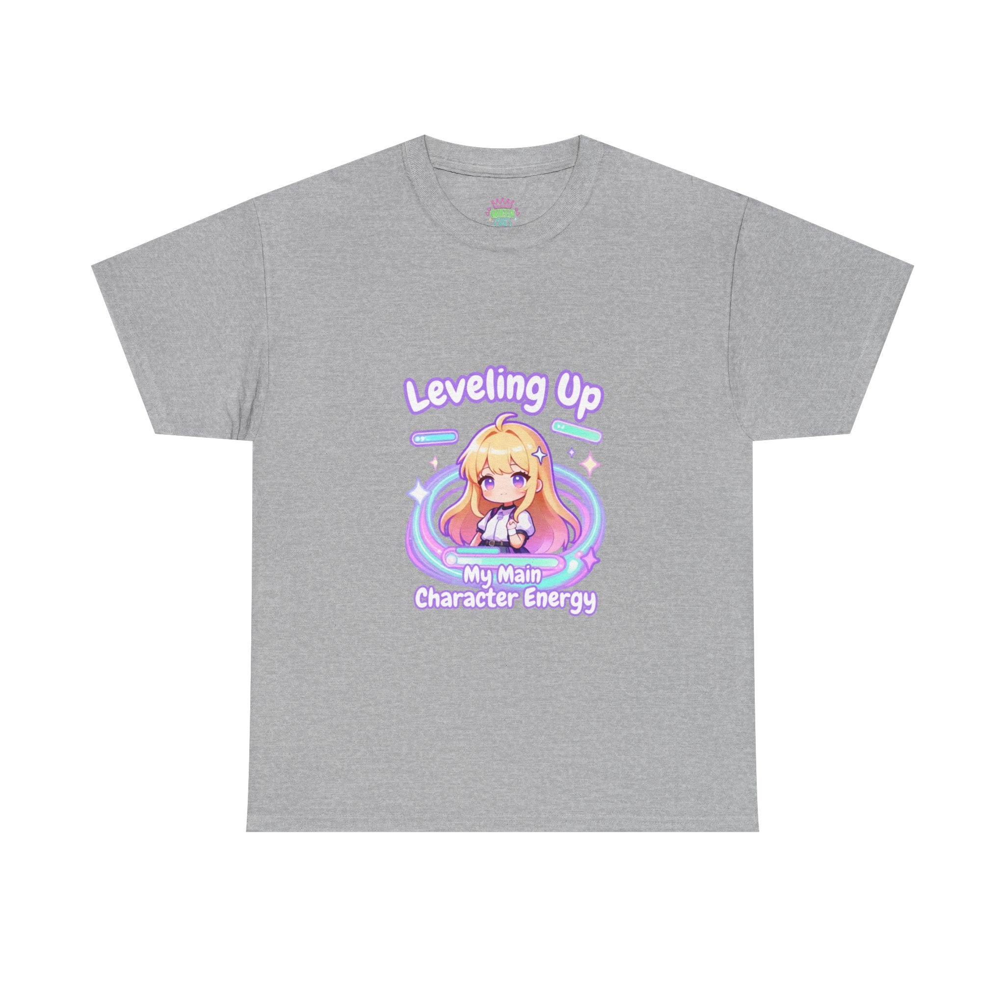 "Leveling Up" Unisex Heavy Cotton Tee