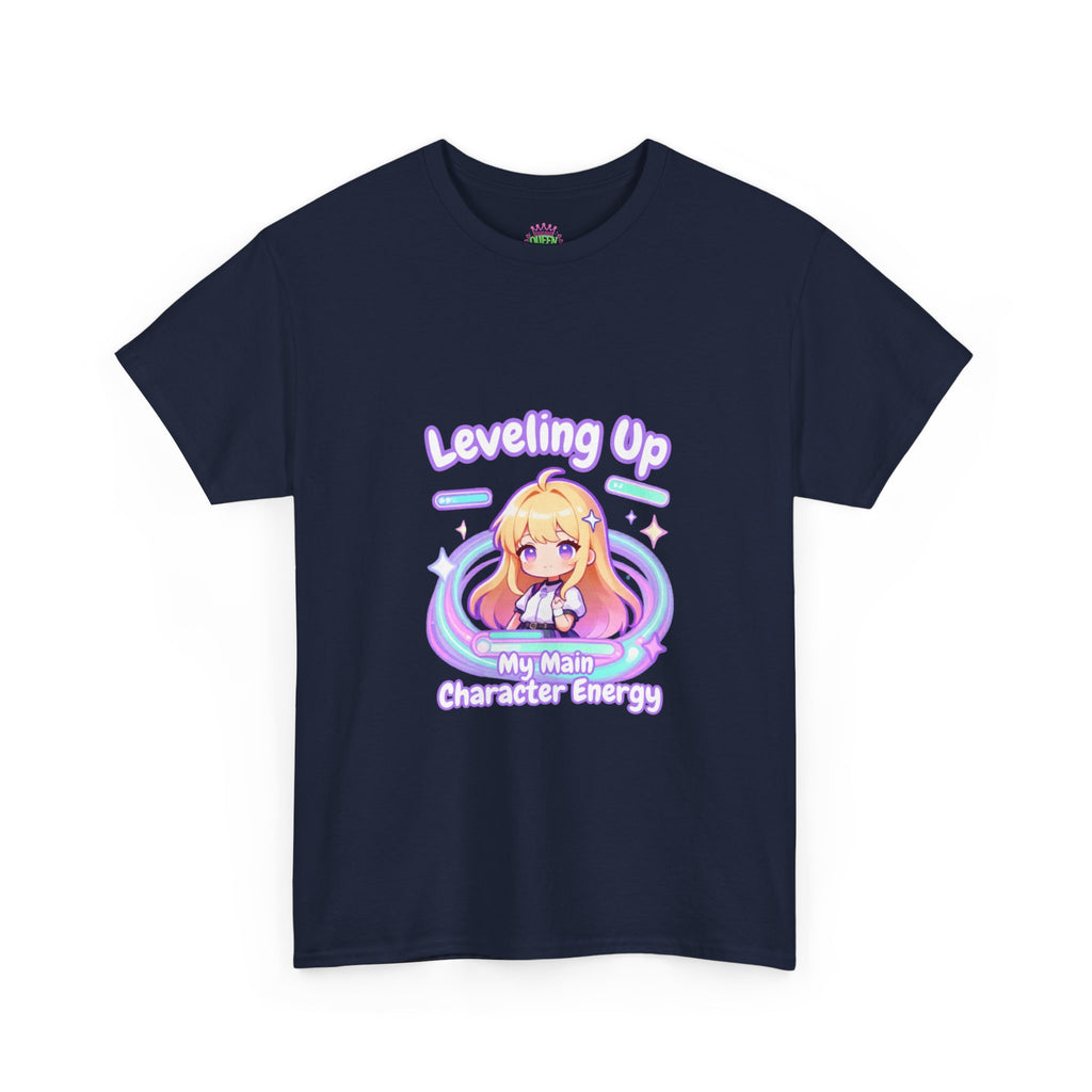 "Leveling Up" Unisex Heavy Cotton Tee