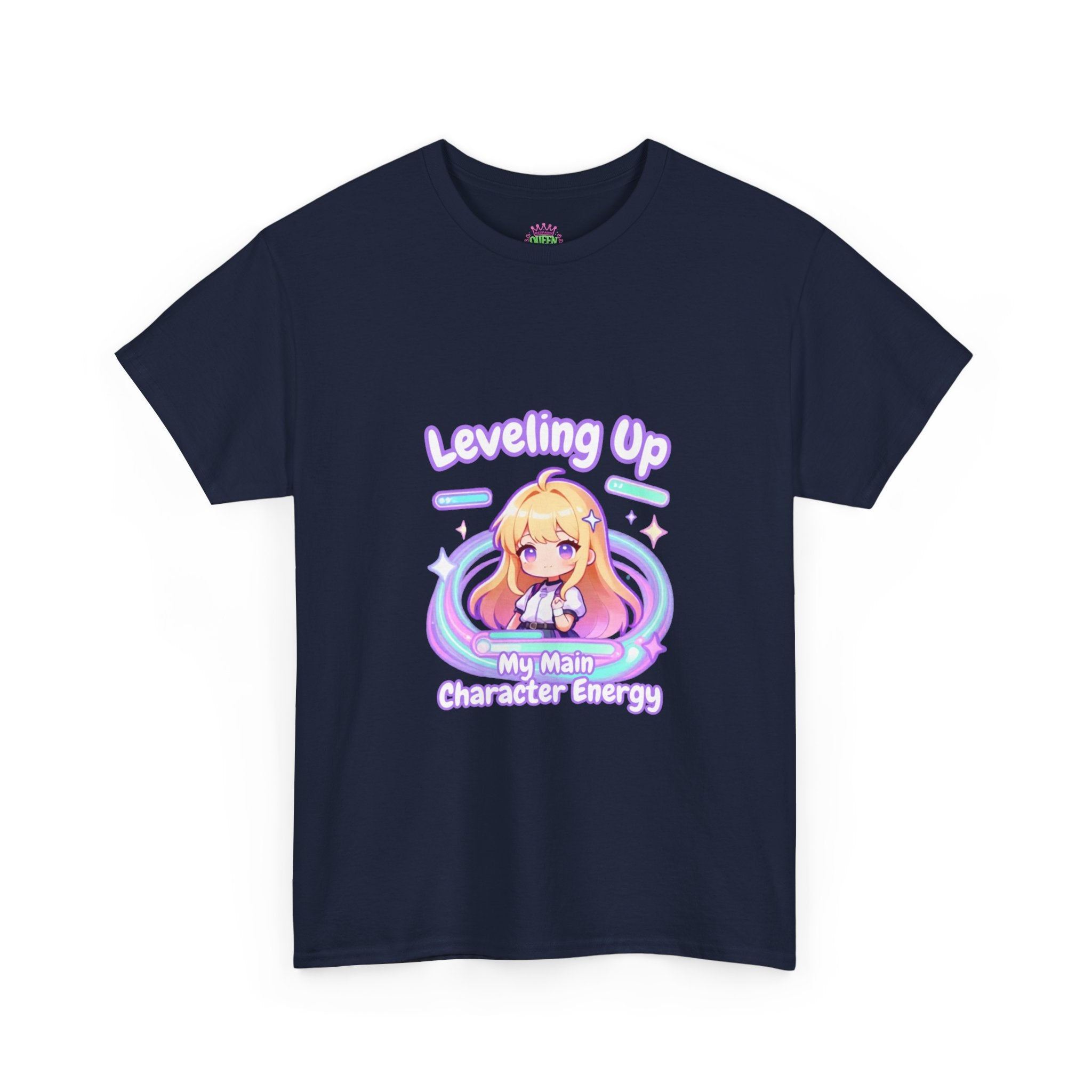 "Leveling Up" Unisex Heavy Cotton Tee