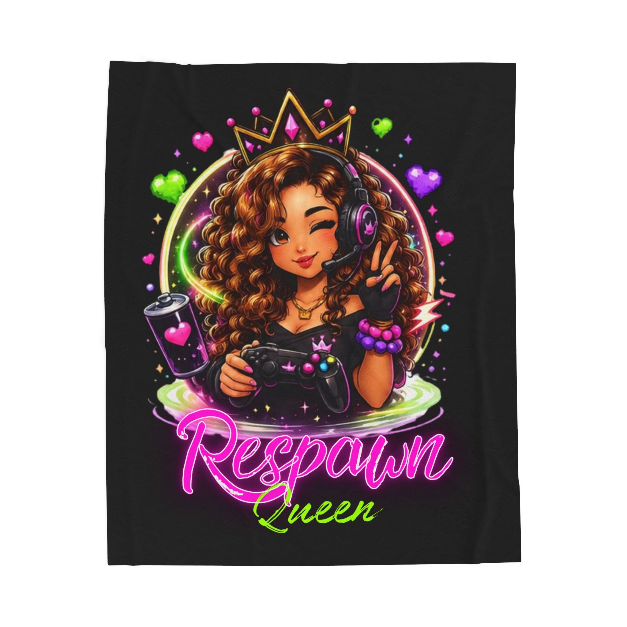Gamer Nova "RQ" Plush Blanket