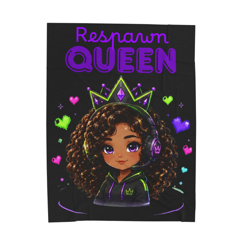 Chibi Queen Phoenix Plush Blanket