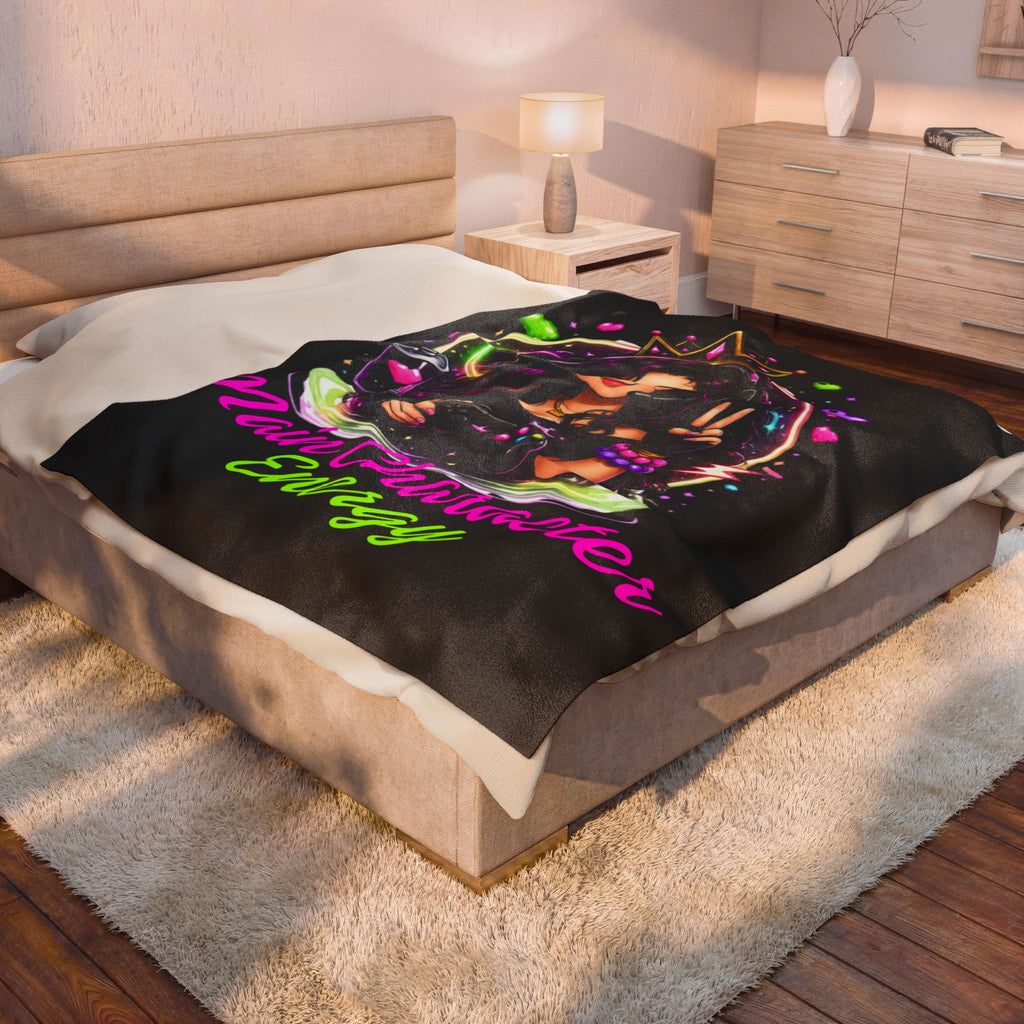 Gamer Ember “MCE” Plush Blanket