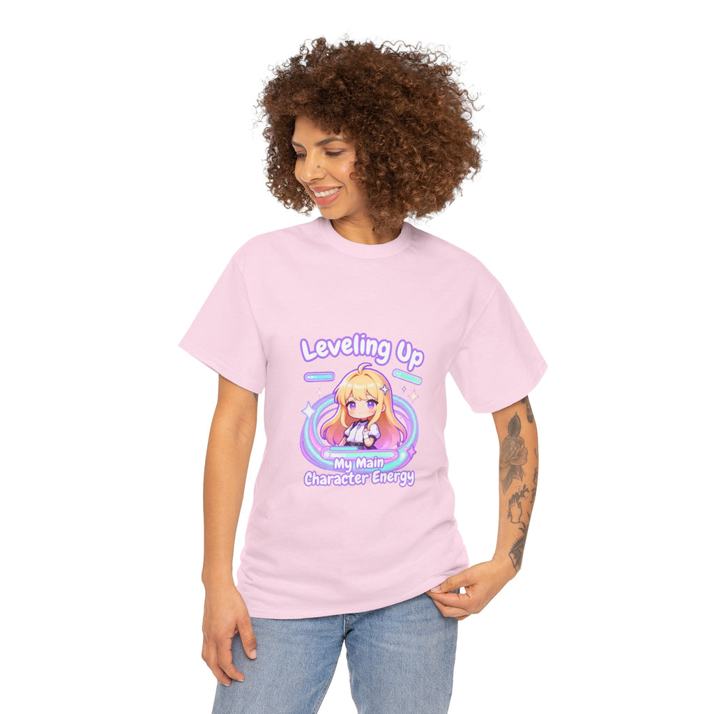 "Leveling Up" Cozy Tee