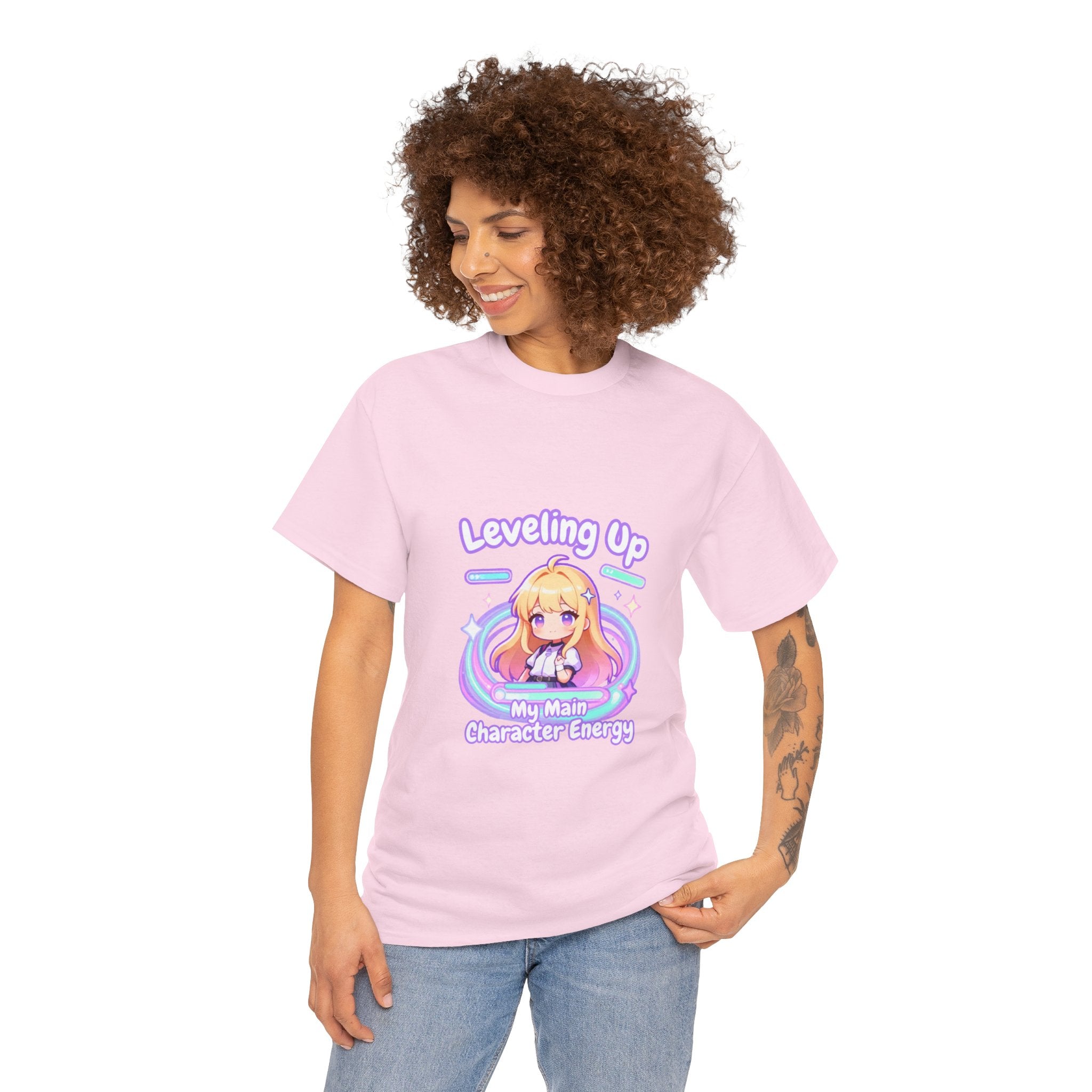 "Leveling Up" Cozy Tee