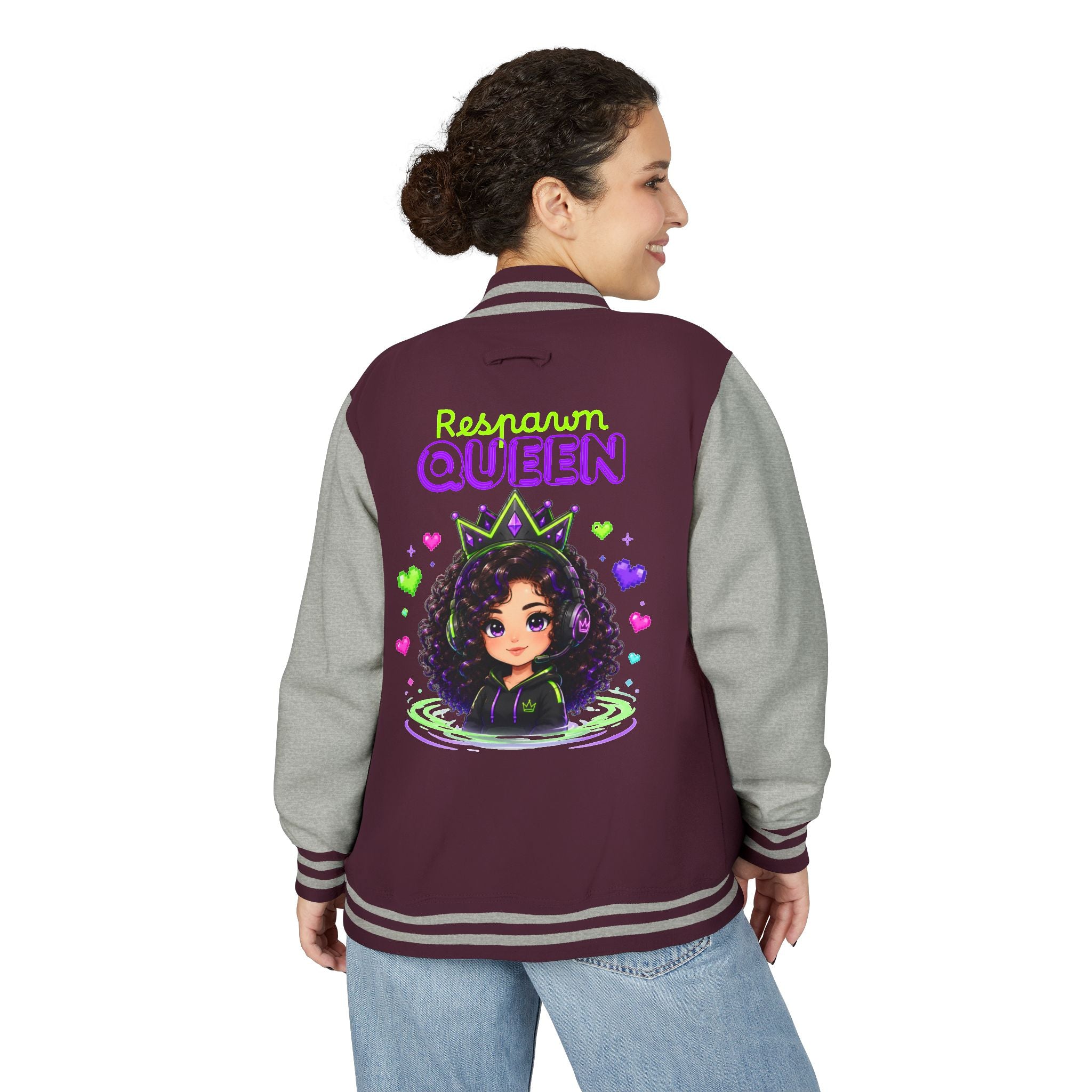 Chibi Queen Sprite Letterman Jacket