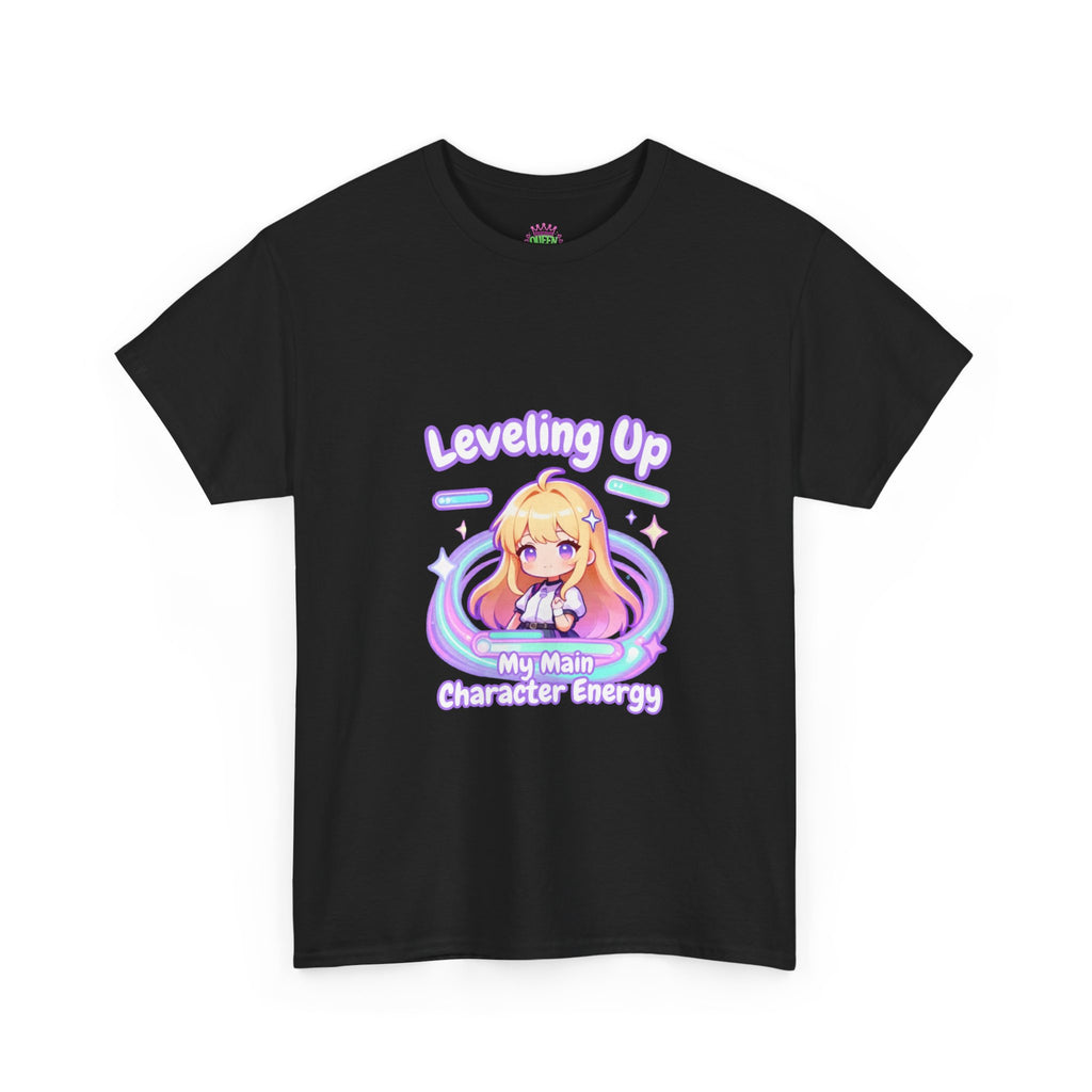 "Leveling Up" Unisex Heavy Cotton Tee