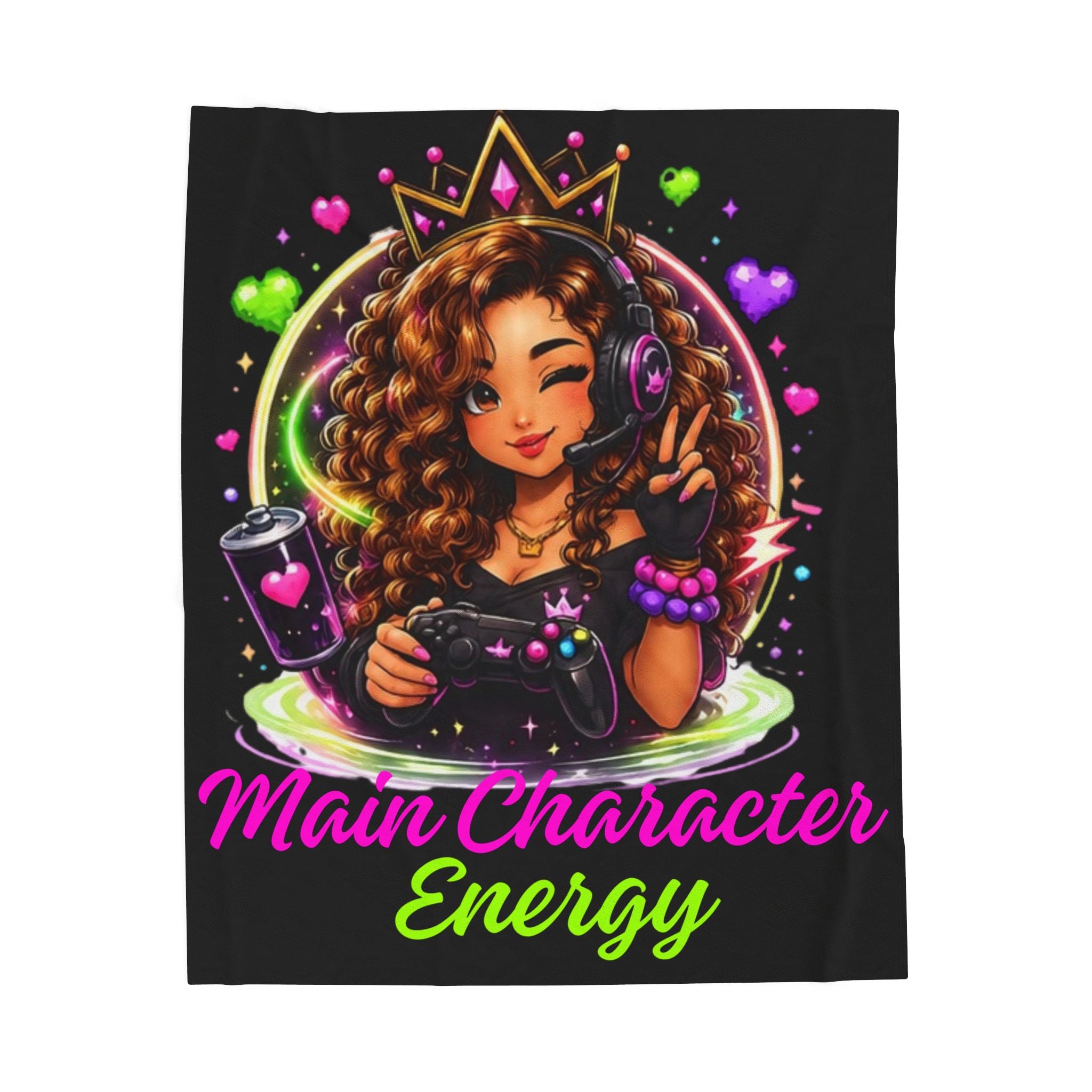 Gamer Nova “MCE” Plush Blanket