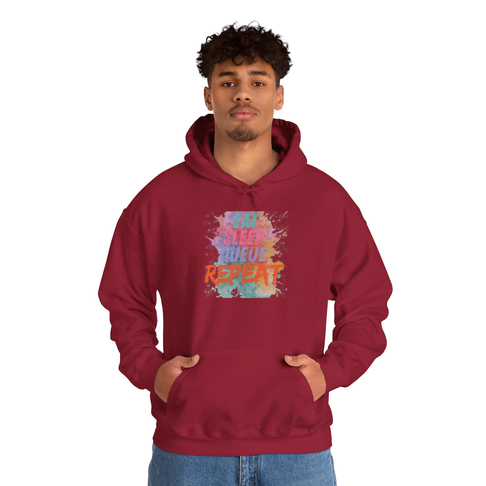 “Eat Sleep...” Cozy Hoodie