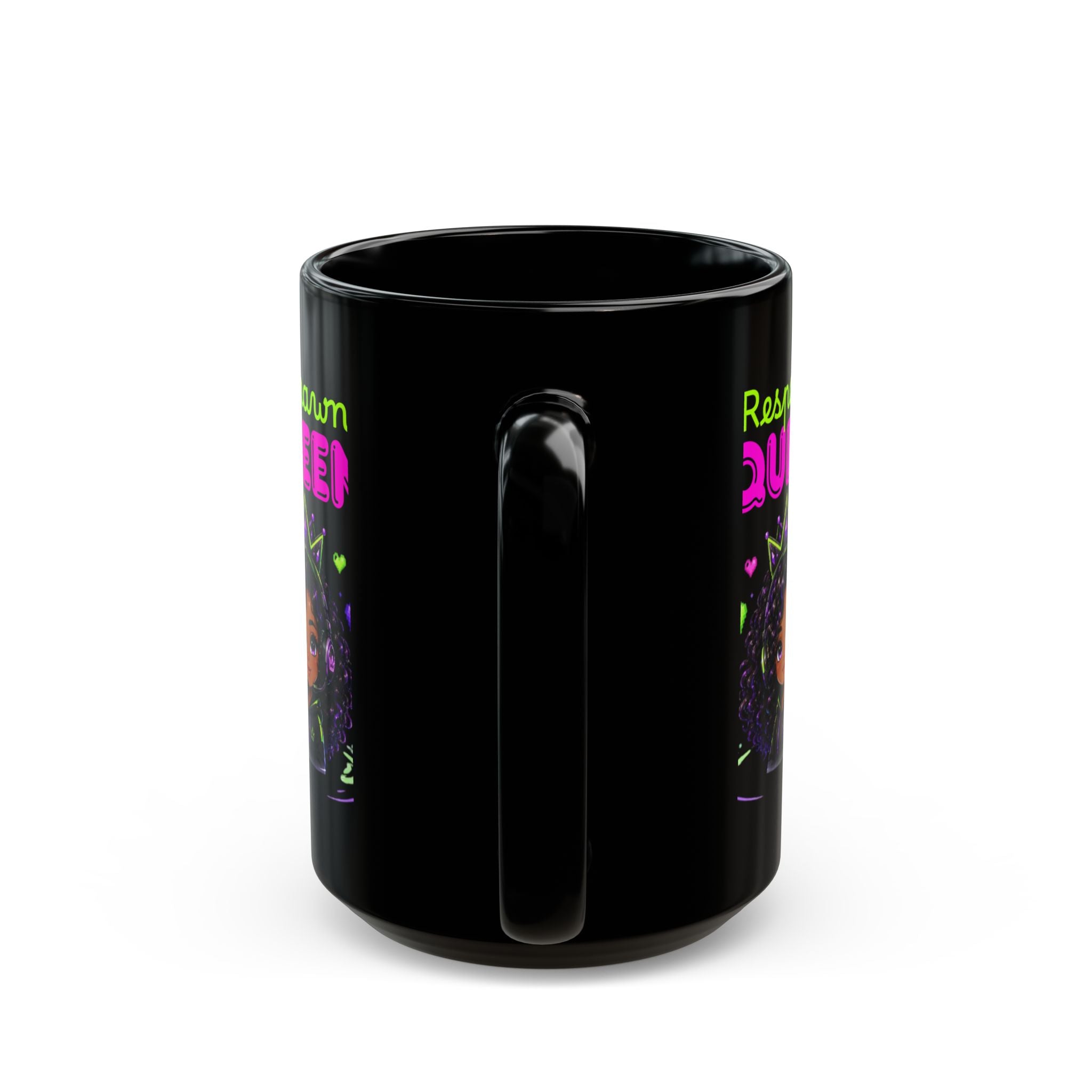 Chibi Queen Raven Black Mug
