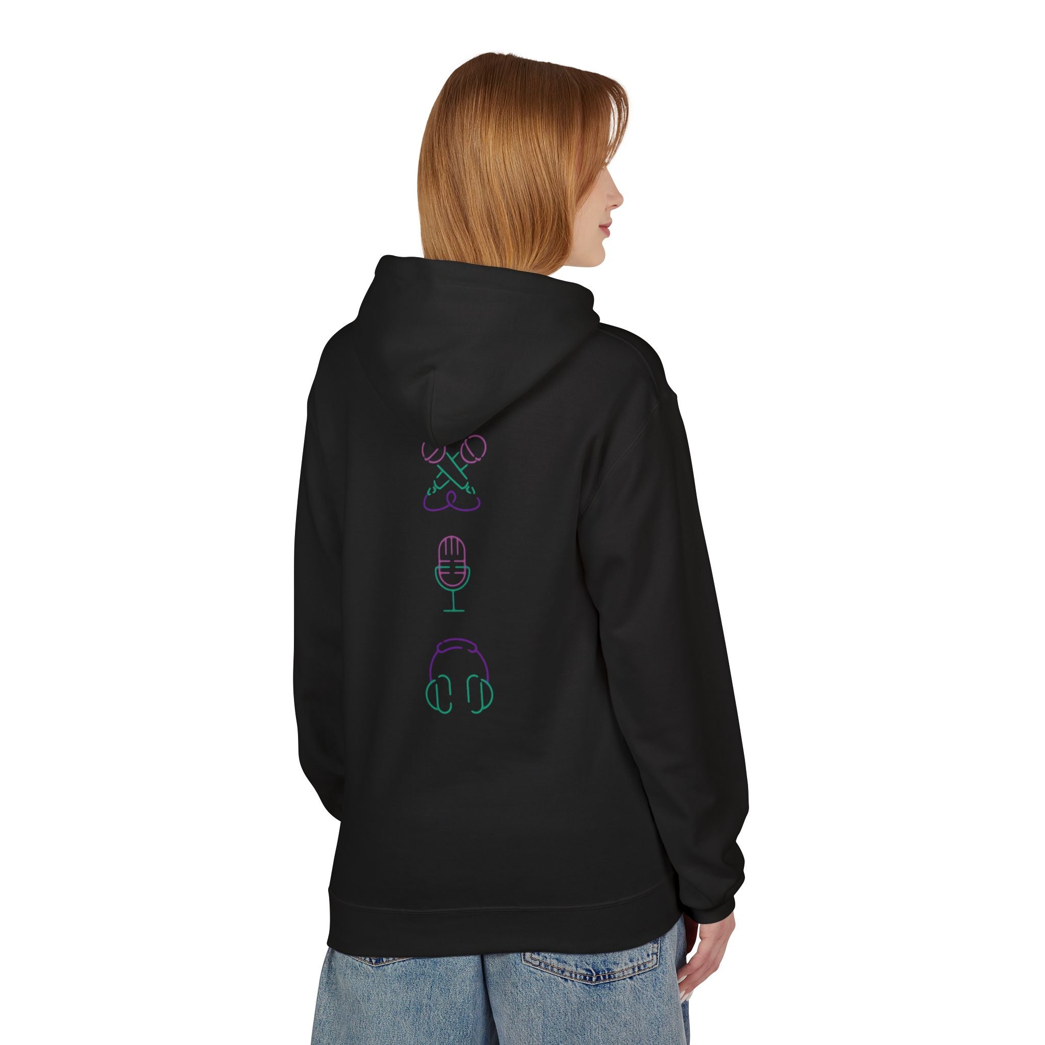 “Talking to Chat” Softstyle Fleece Hoodie