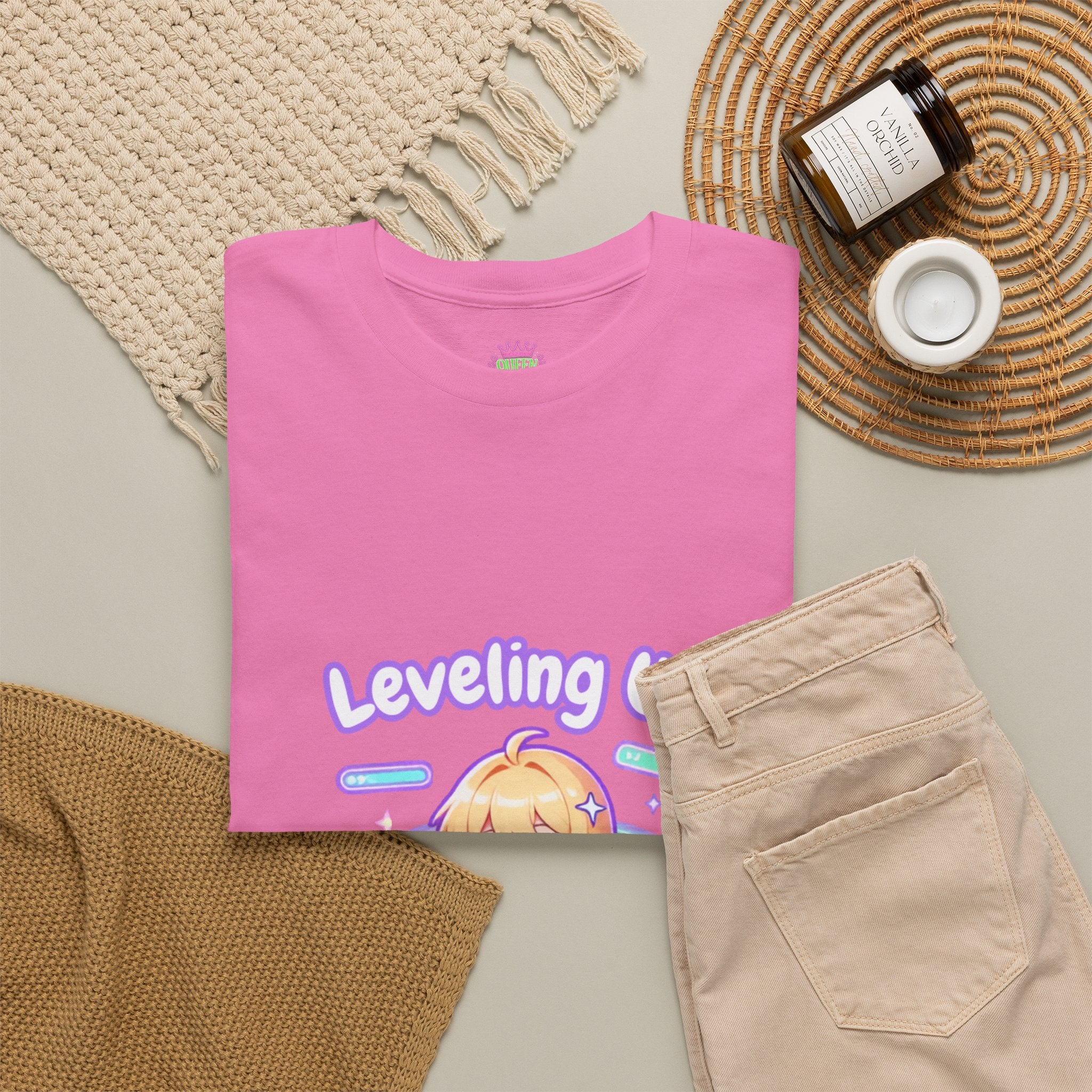"Leveling Up" Cozy Tee