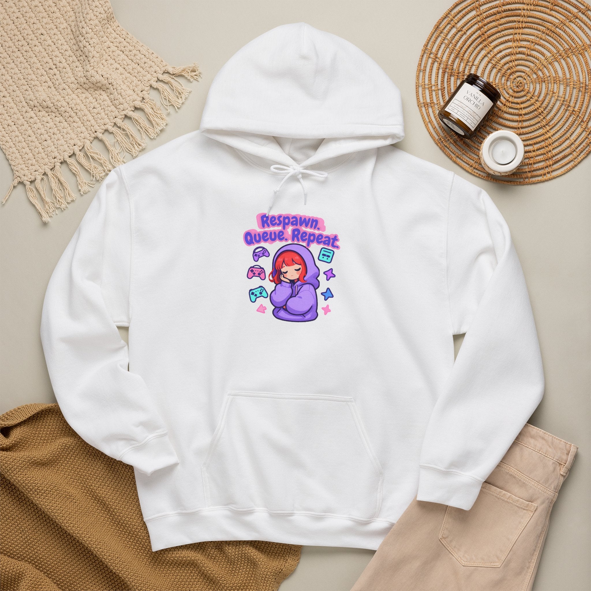 Respawn, Queue, Repeat Hoodie