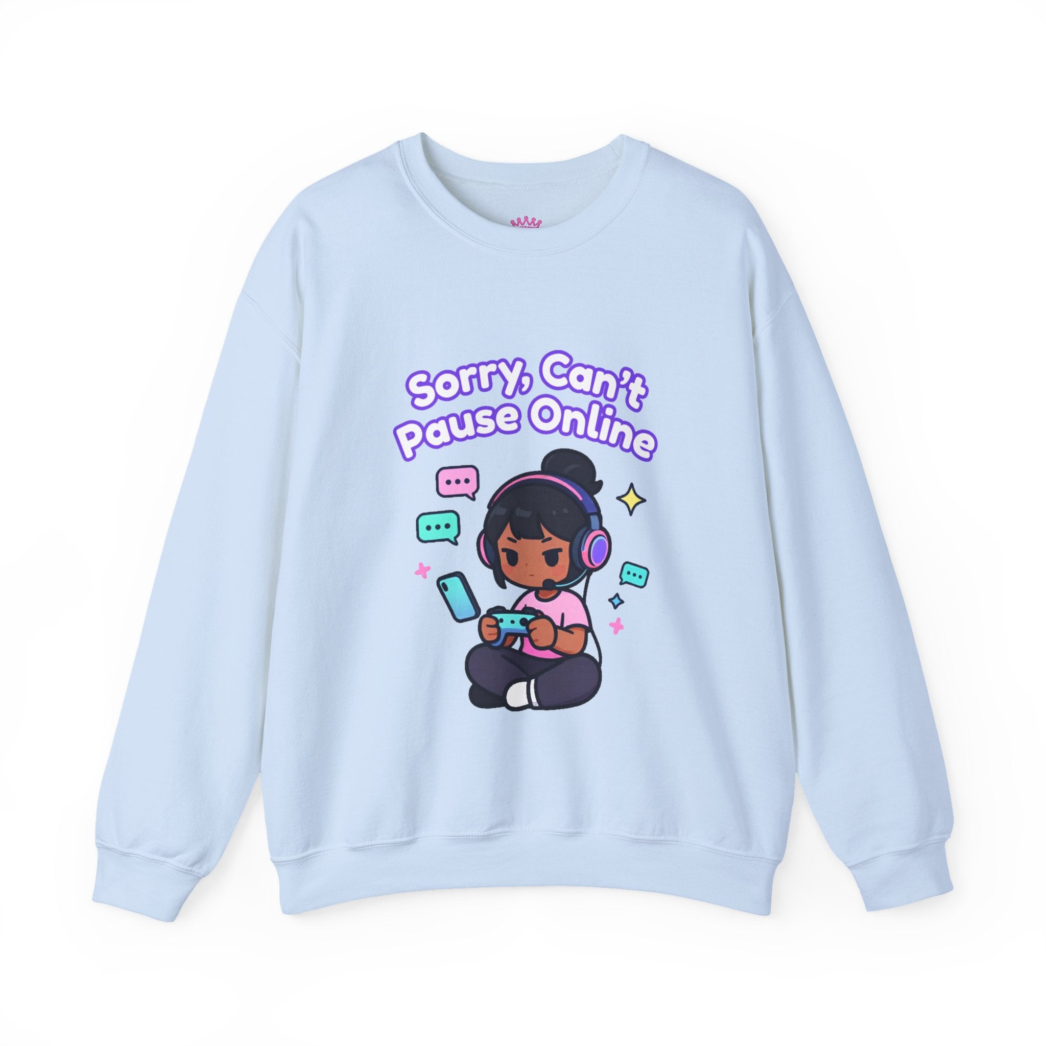 Sorry Can’t Pause Cozy Sweatshirt